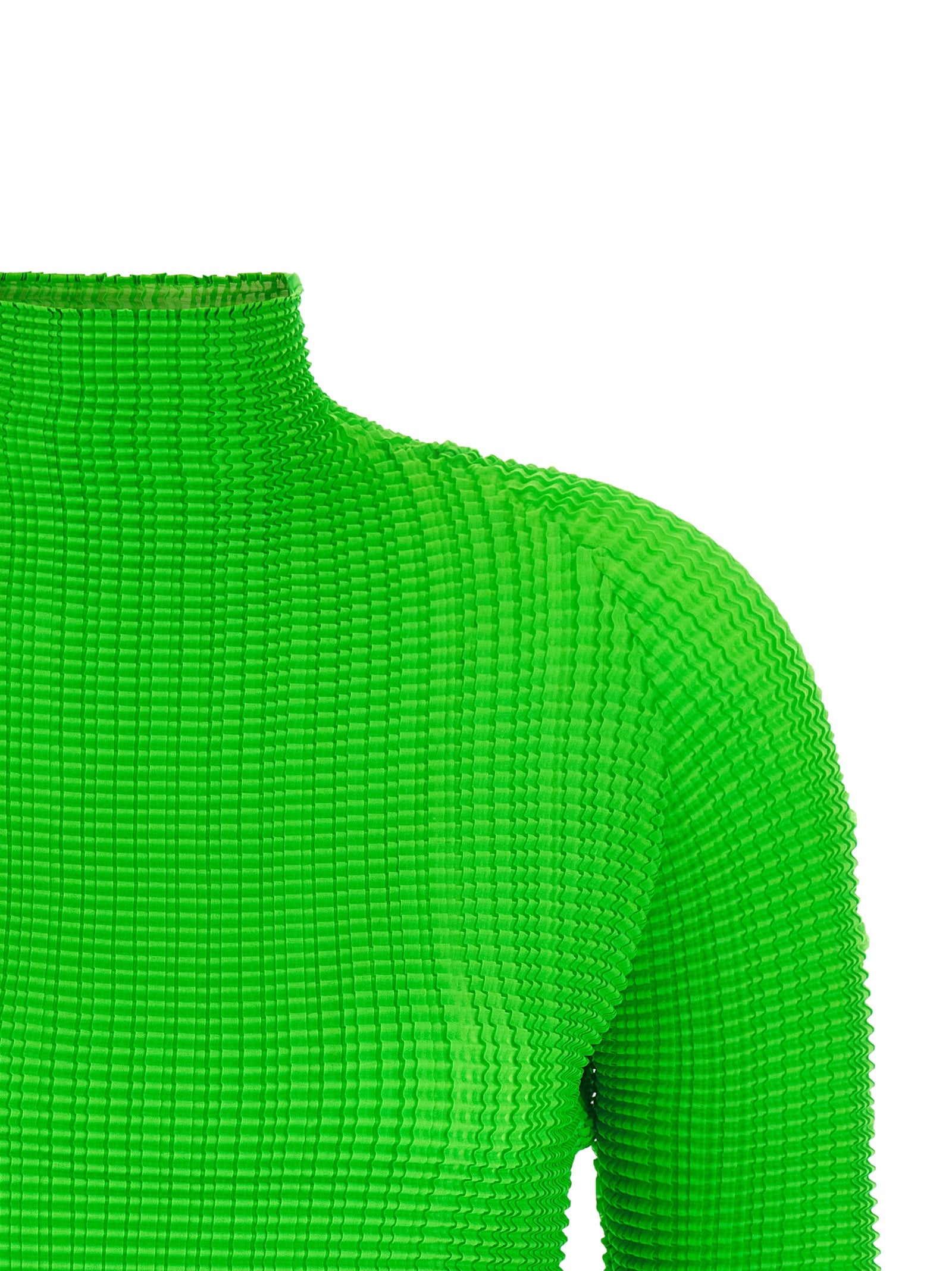 Issey Miyake Bicolor Polyester Blouse