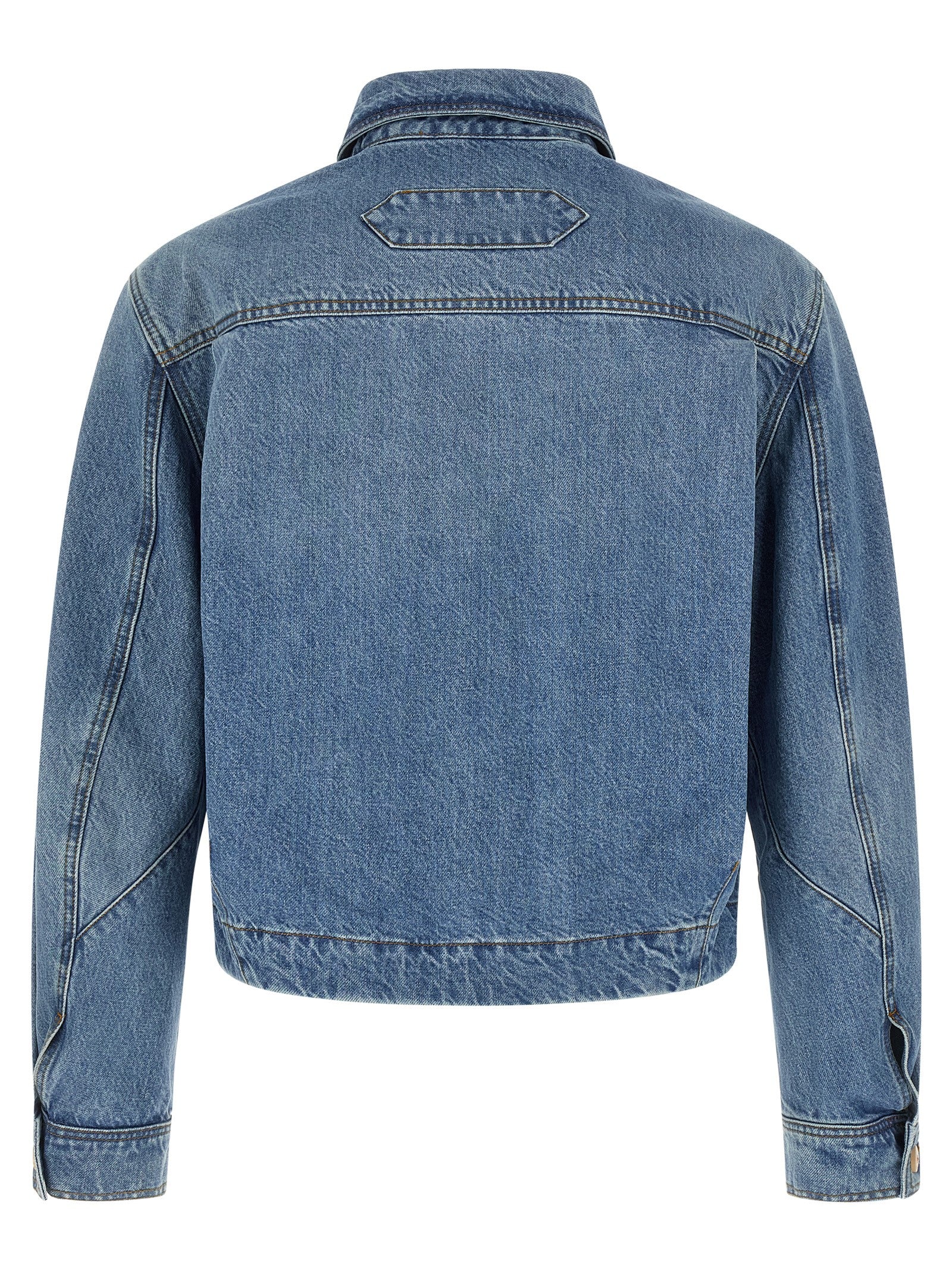 Jacquemus Blue Cotton Denim Jacket