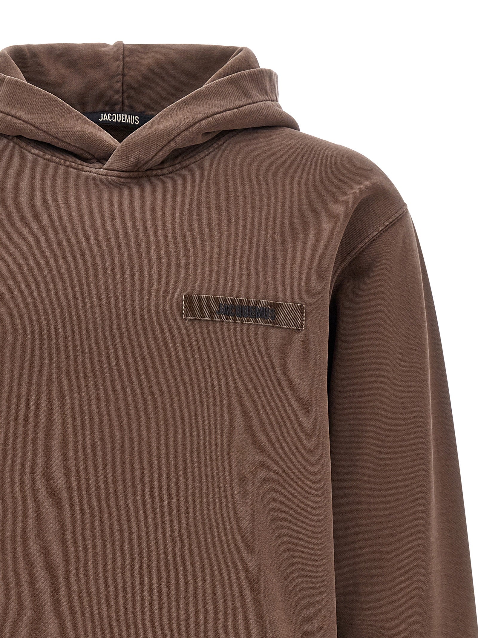 Jacquemus Brown Cotton Sweatshirt