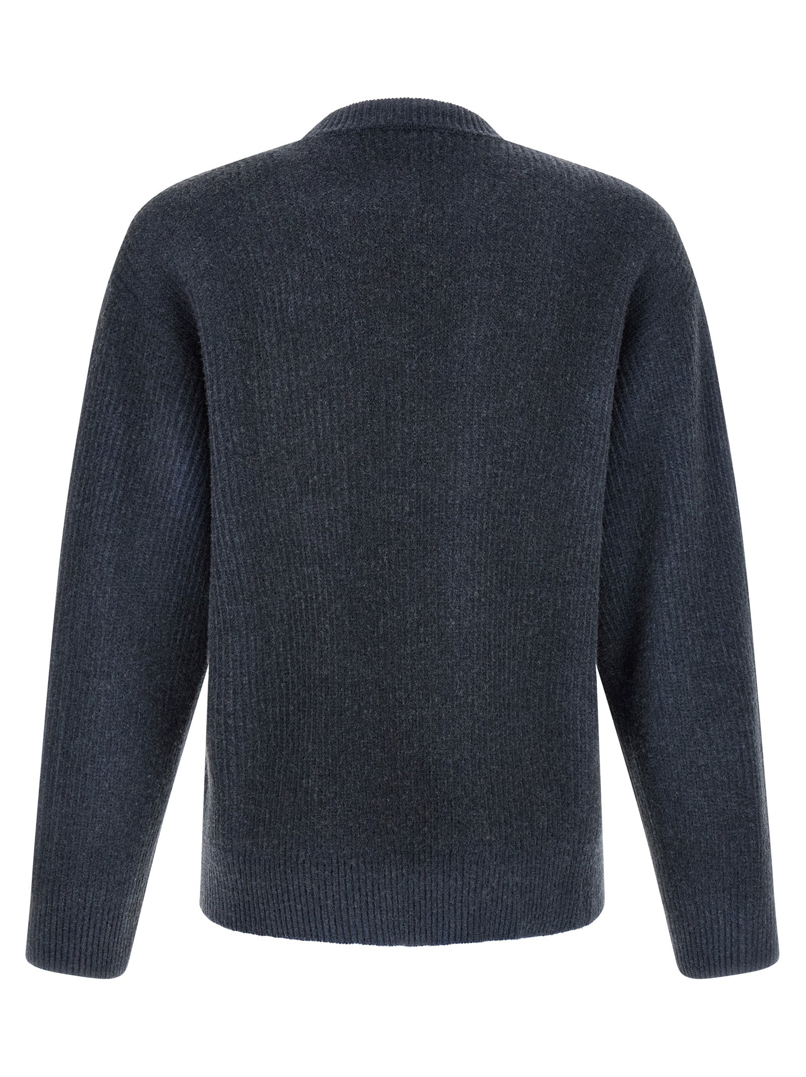 Diesel Blue Wool Cardigan