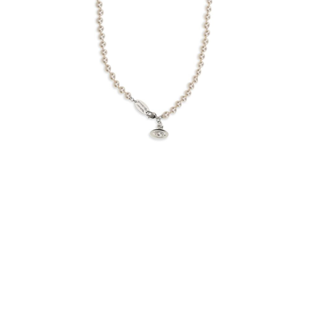 Vivienne Westwood Beige Brass Necklace