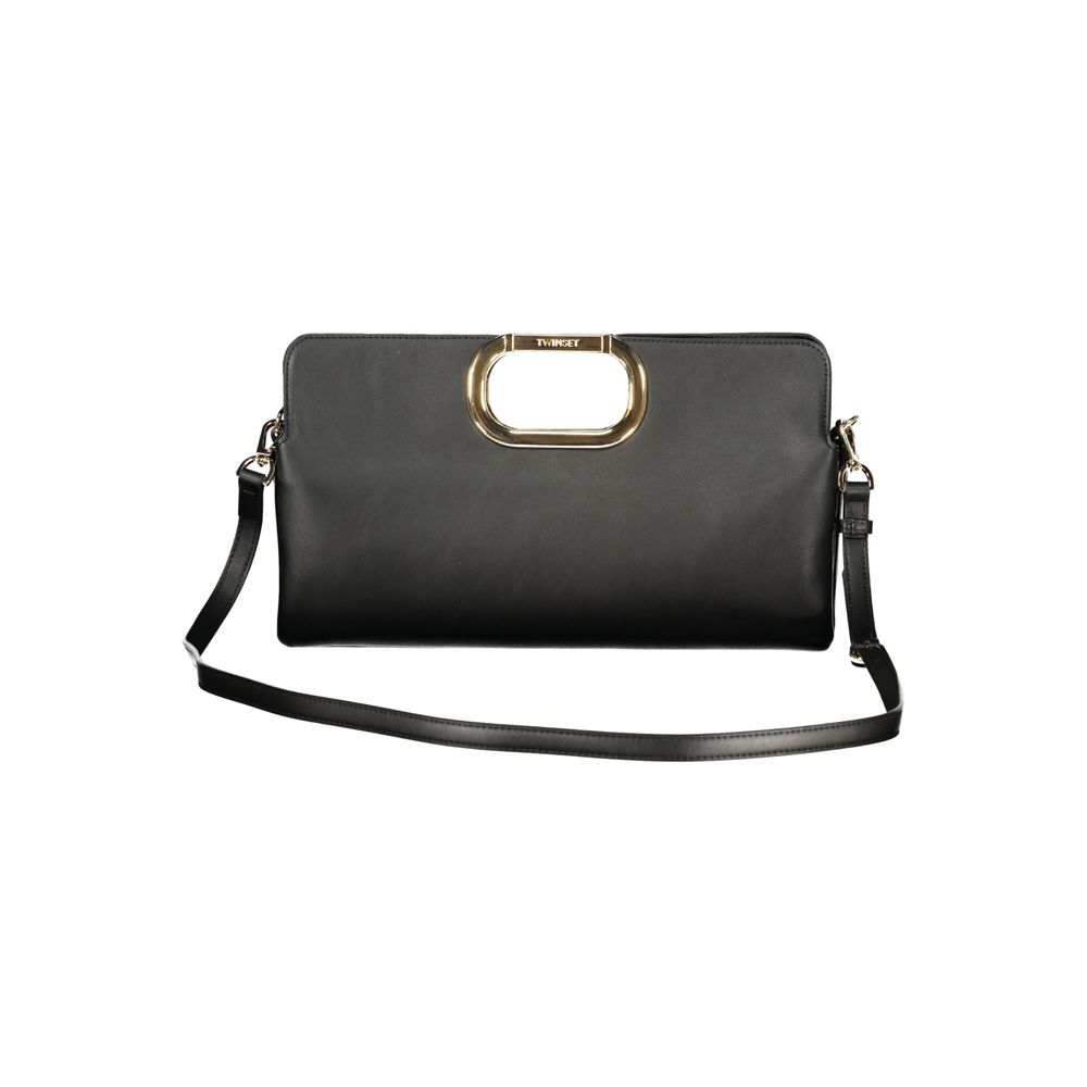 Twinset Black Polyurethane Women's Bag