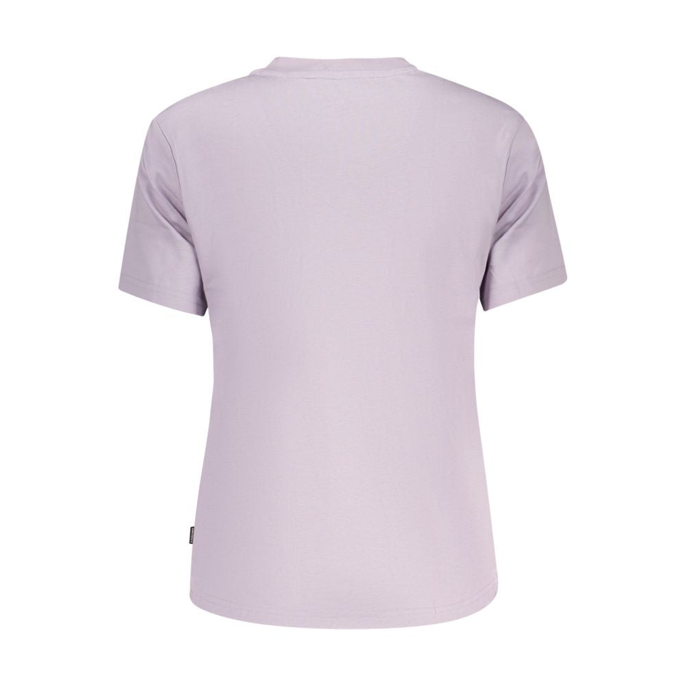Converse Violet Cotton Women's T-Shirt