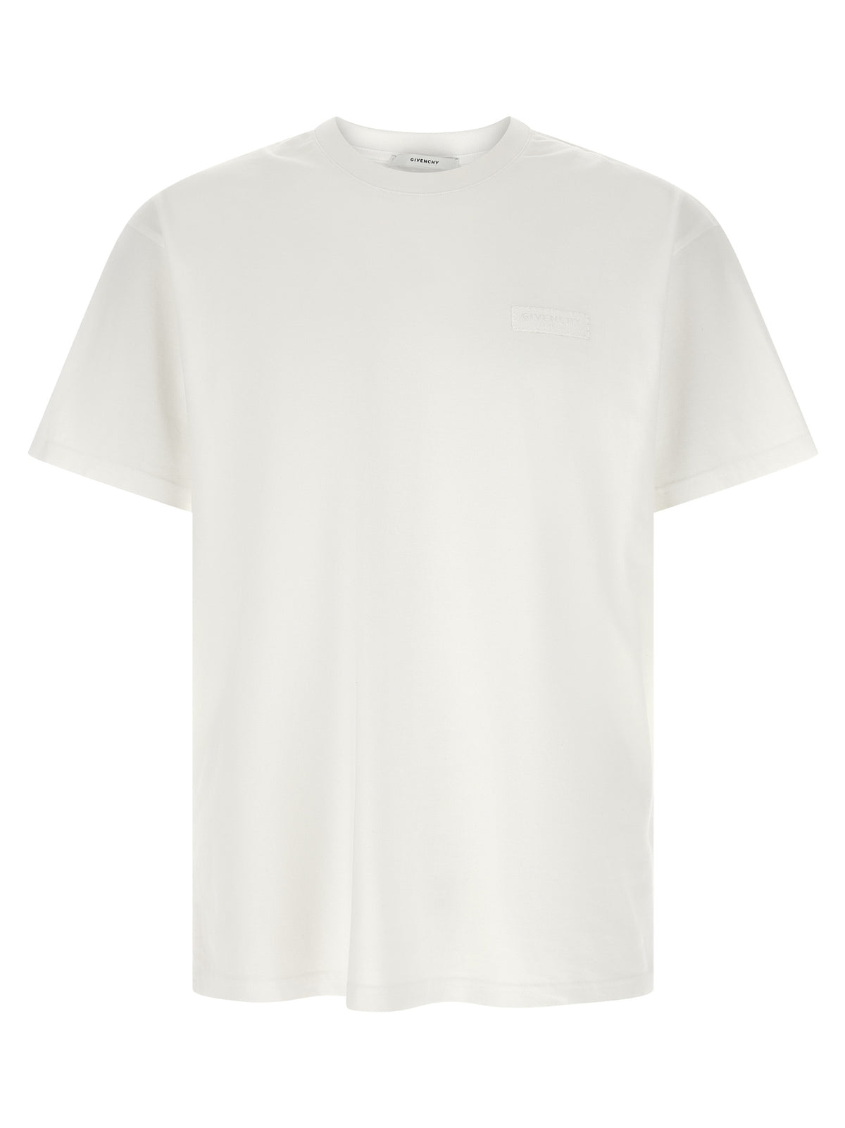 Givenchy White Cotton T-Shirt