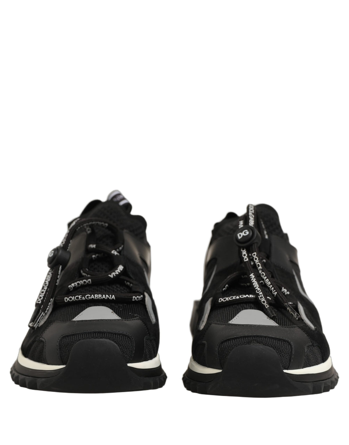 Dolce & Gabbana Black Sorrento Trekking Sneakers Men Shoes