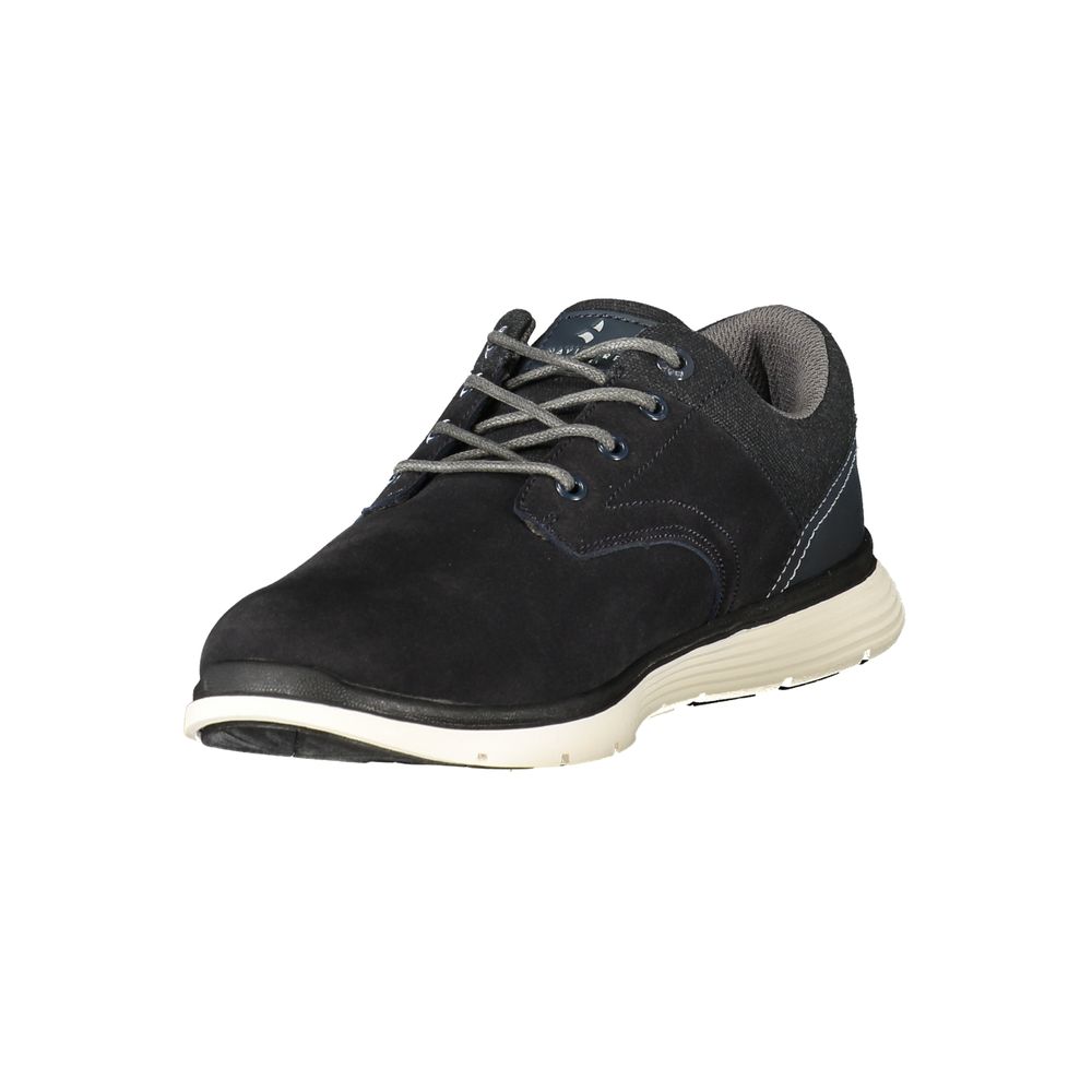 Navigare Blue Polyester Men's Sneaker