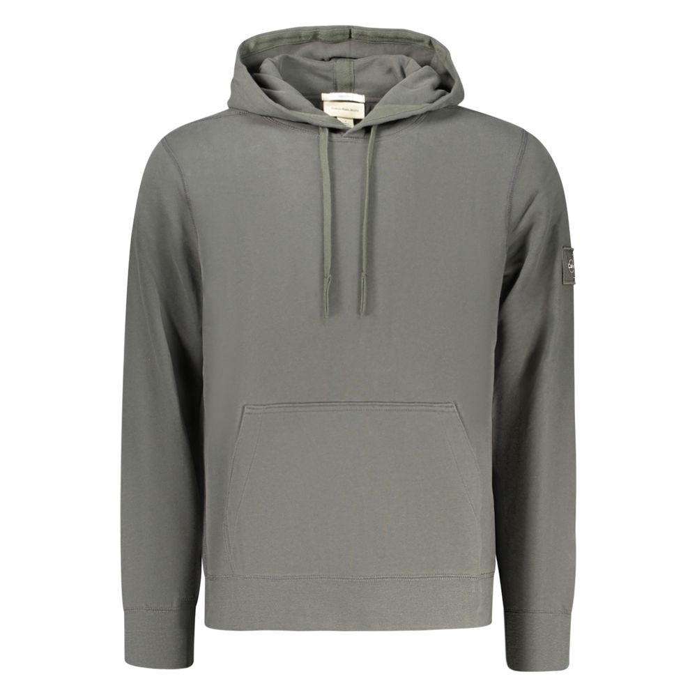 Calvin Klein Green Cotton Men's Sweatshirt
