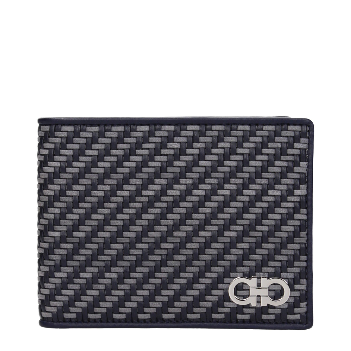Ferragamo Blue Leather Wallet