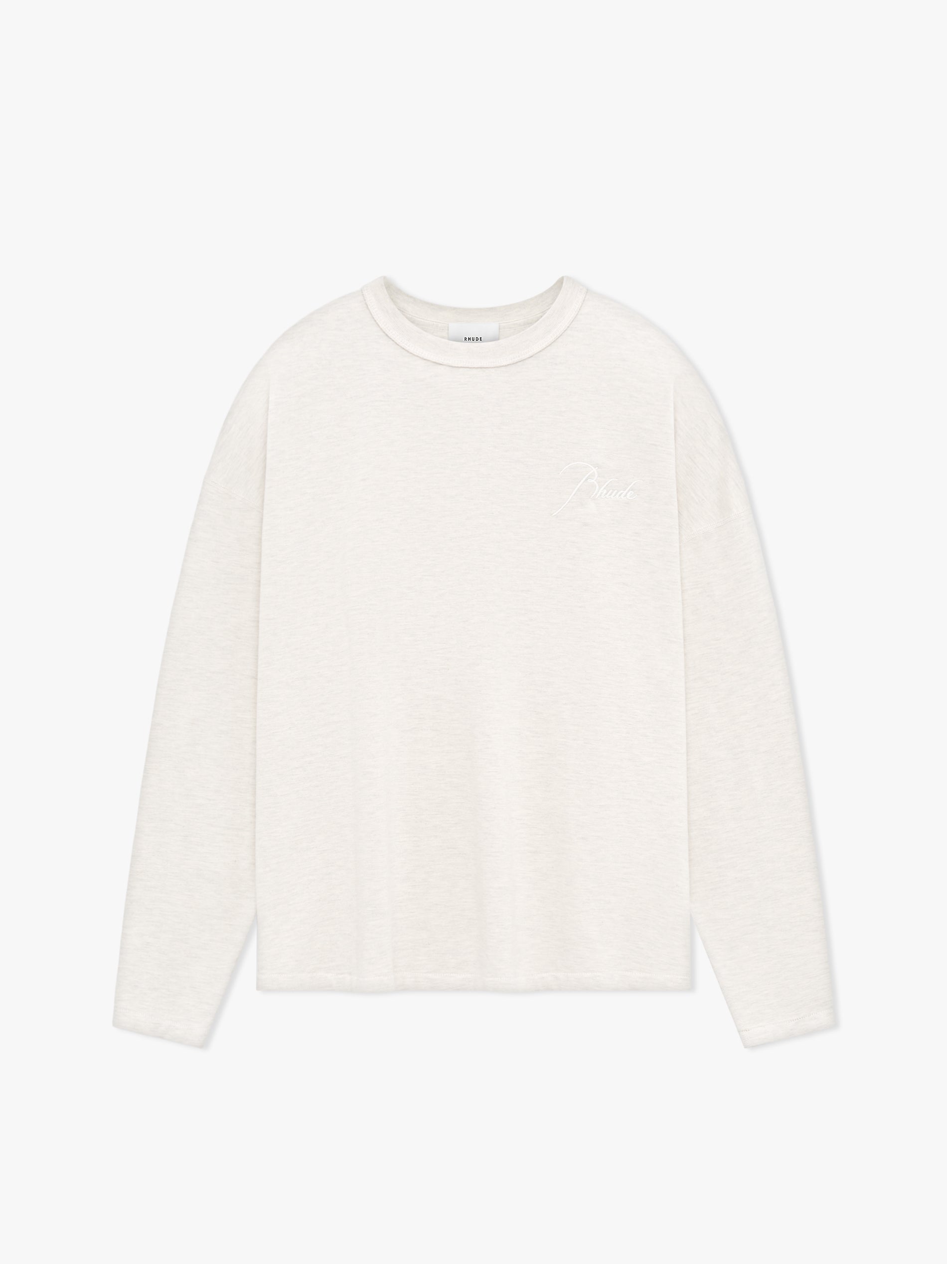 RHUDE MEN'S LS REVERSE TEE NWT