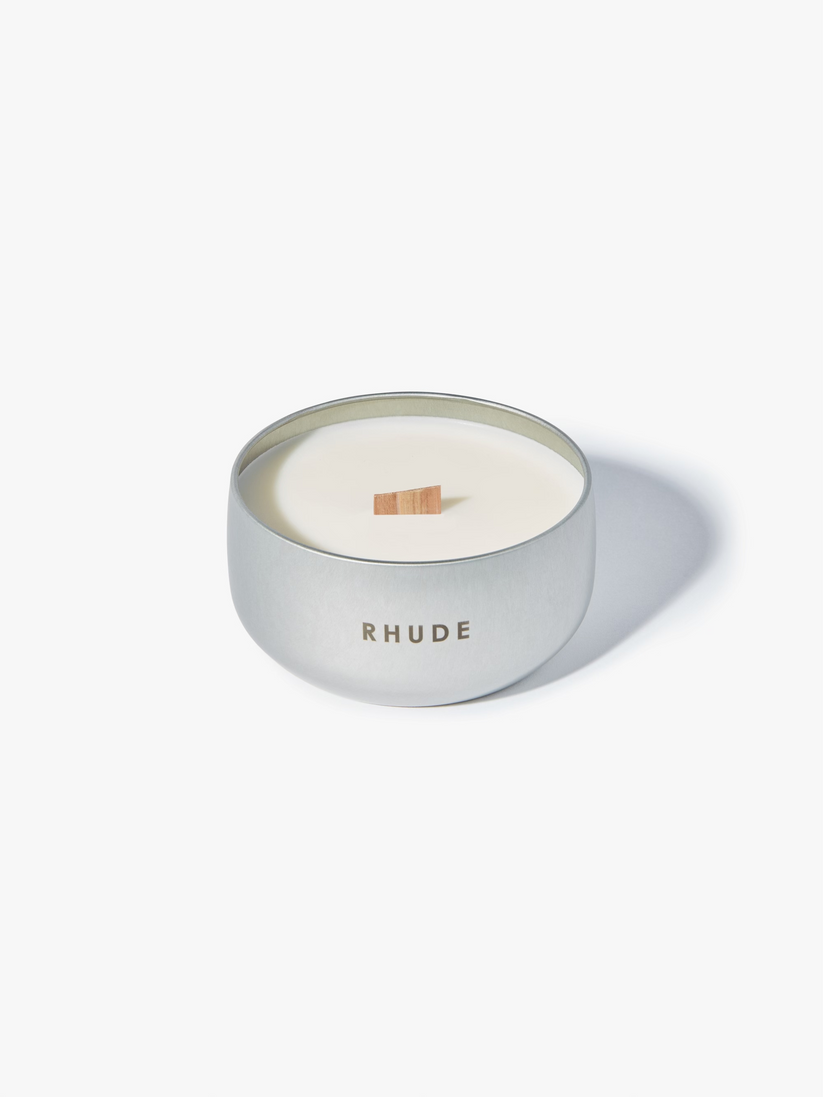 RHUDE BANDANA TIN CANDLE - SILVER NWT