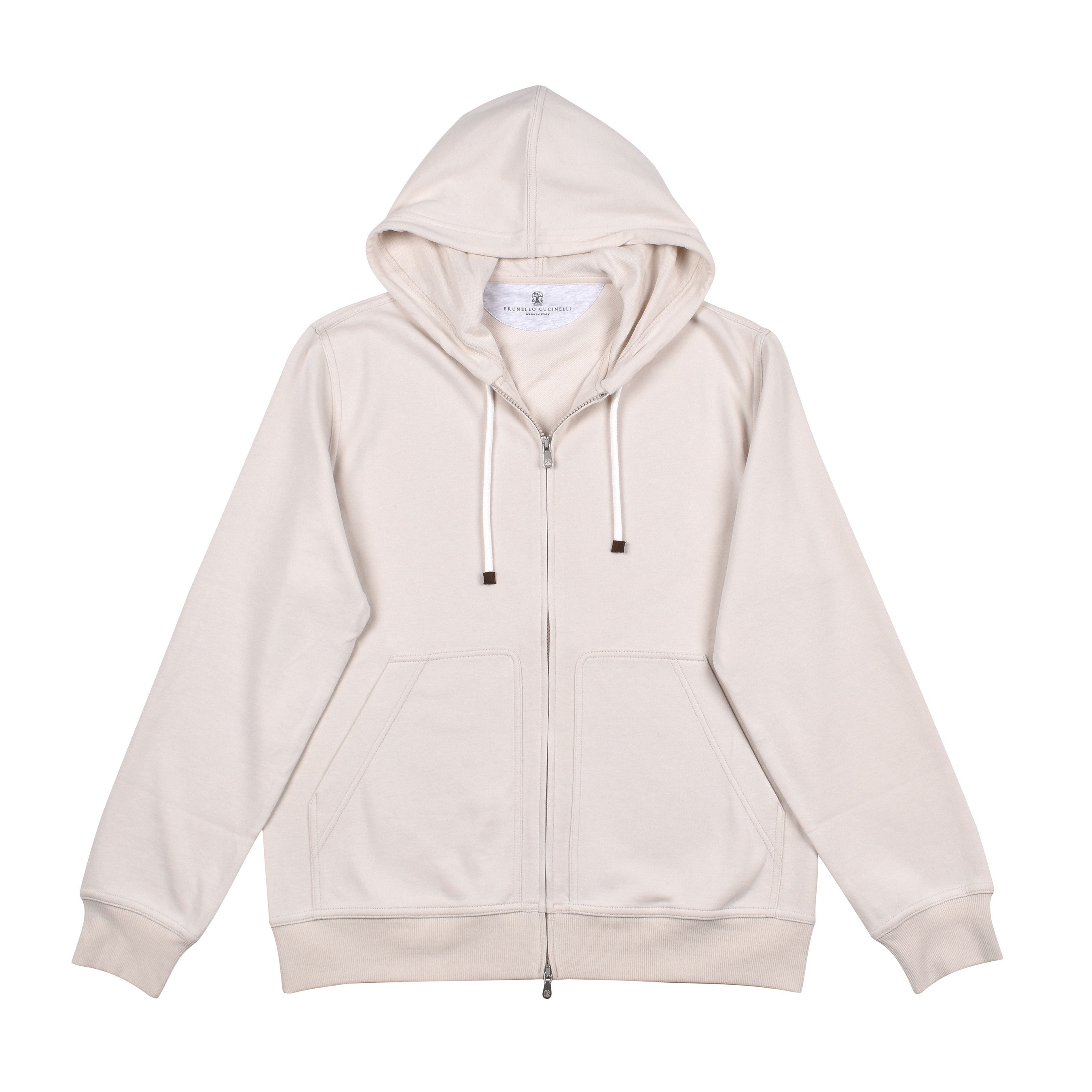 BRUNELLO CUCINELLI MEN'S ATHELTHIC FASHION ZIP UP HODDIE GYM SWEATSHIRT NEW