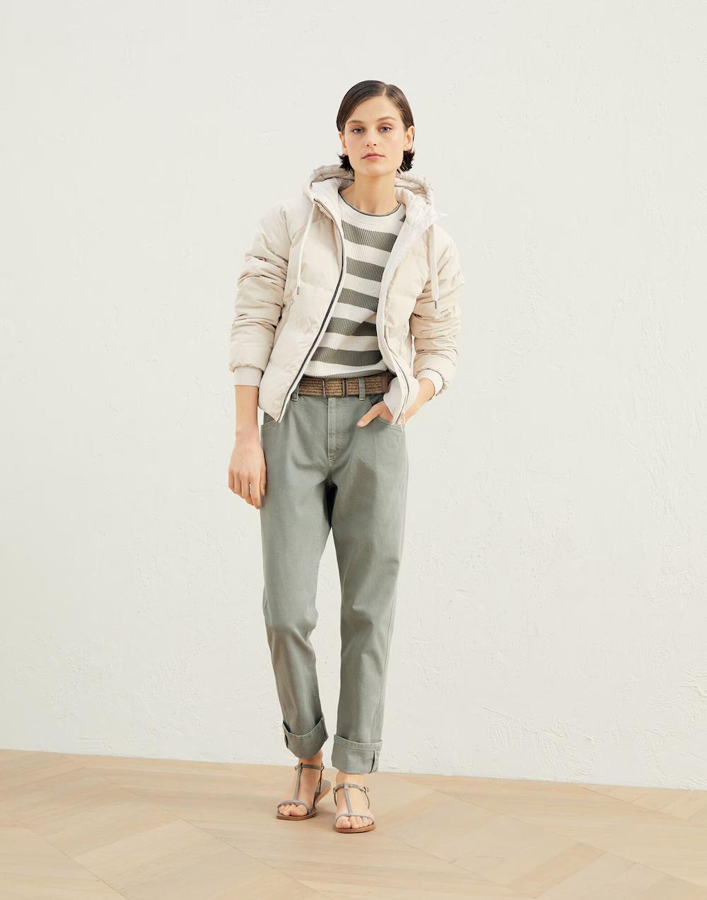 BRUNELLO CUCINELLI WOMEN'S PANTS M0H43P5797_C8707 NWT