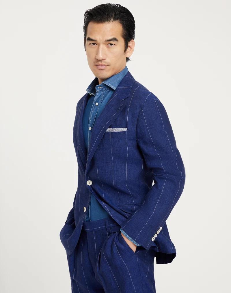 BRUNELLO CUCINELLI MEN'S BLAZER MB4007BTD_C008 NWT