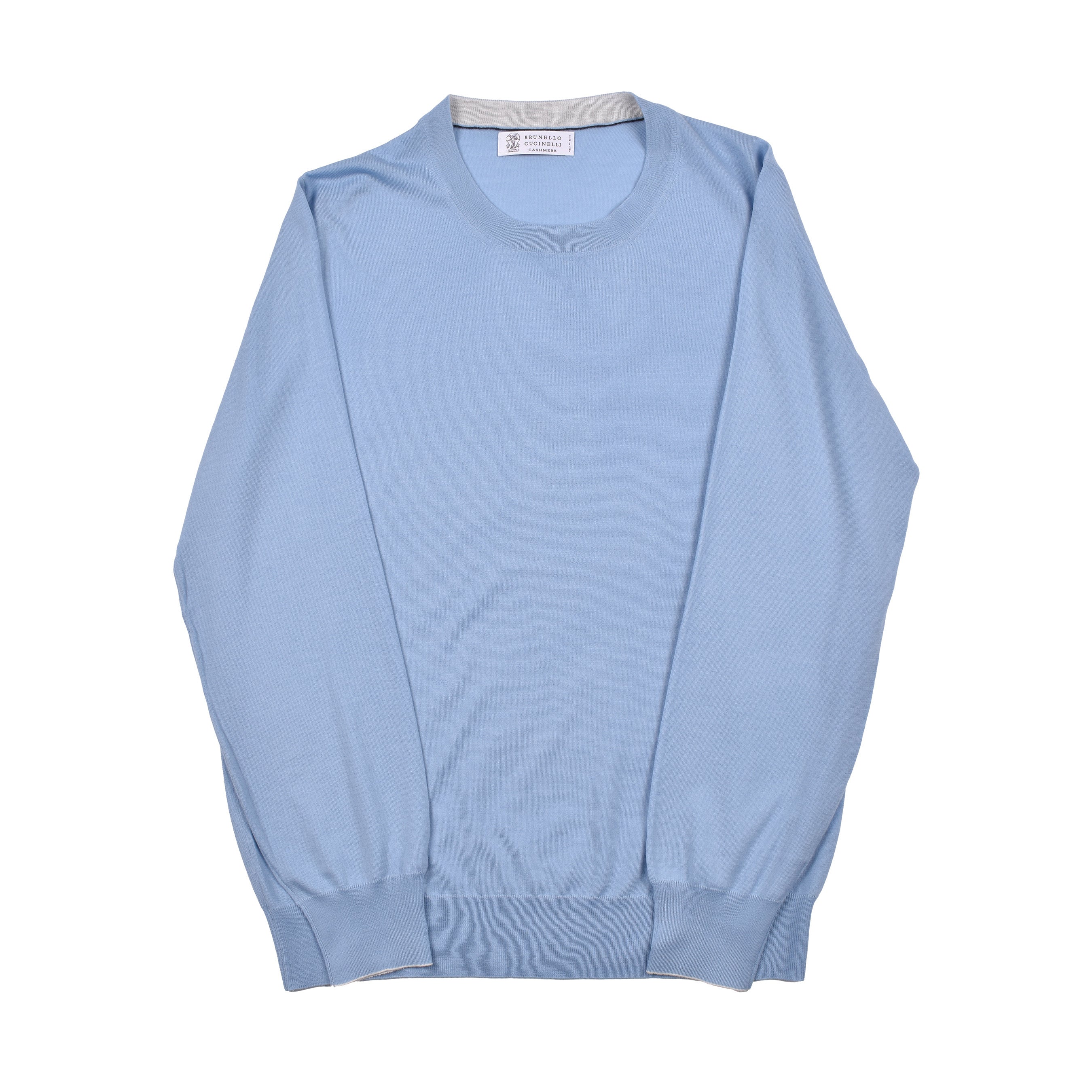 BRUNELLO CUCINELLI MEN'S CASHMERE BLEND CREW NECK CASUAL SWEATER/PULLOVER NEW
