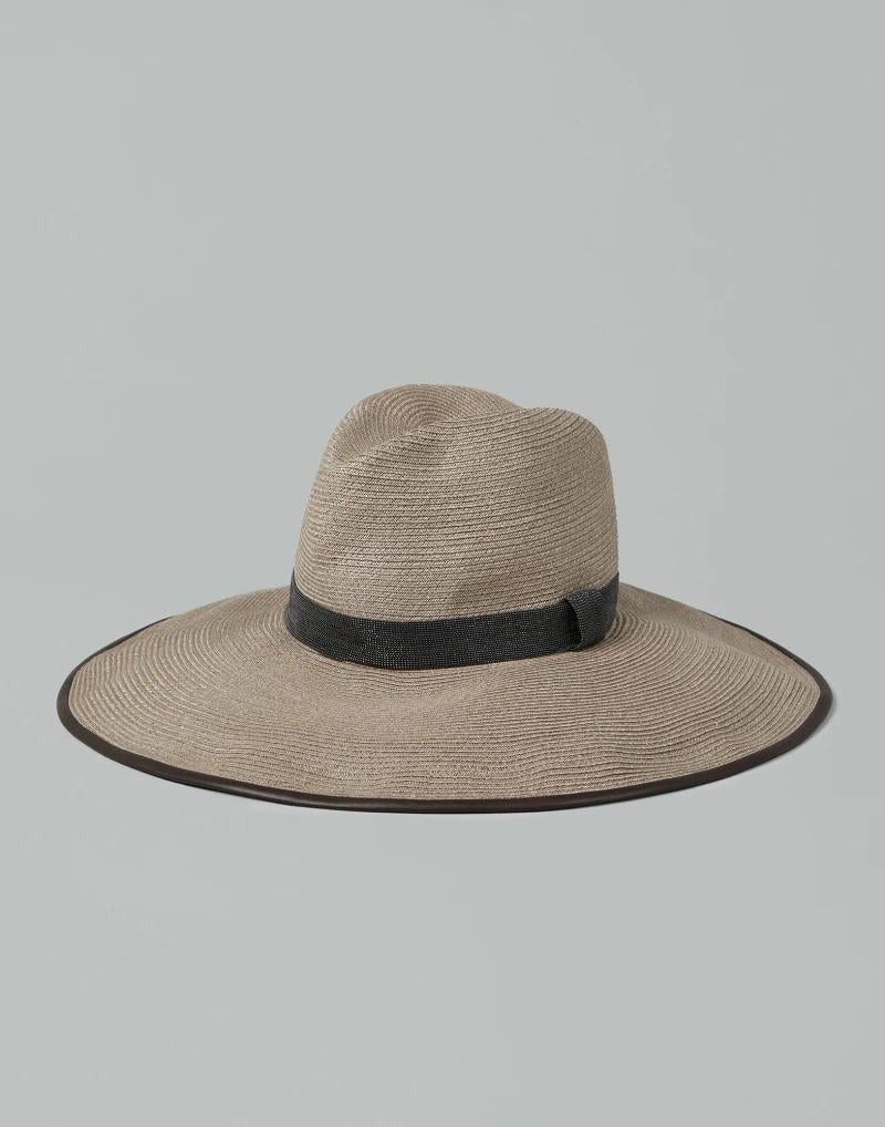 BRUNELLO CUCINELLI WOMEN'S HAT MCAP90090_CHE03 NWT