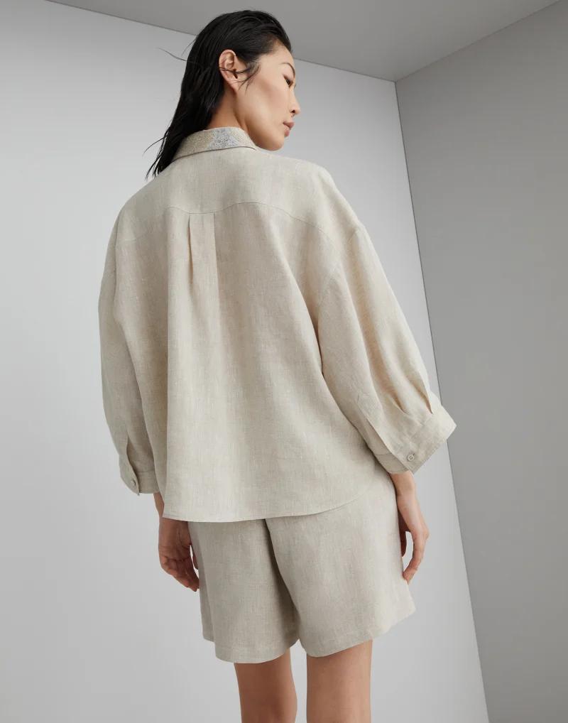 BRUNELLO CUCINELLI WOMEN'S SHIRT MB650NP226_C020 NWT