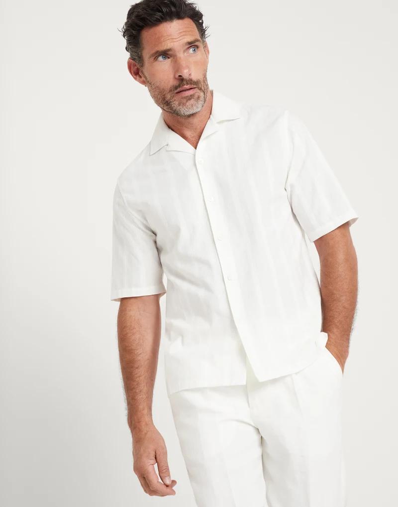 BRUNELLO CUCINELLI MEN'S SHIRT MM6410615_C400 NWT