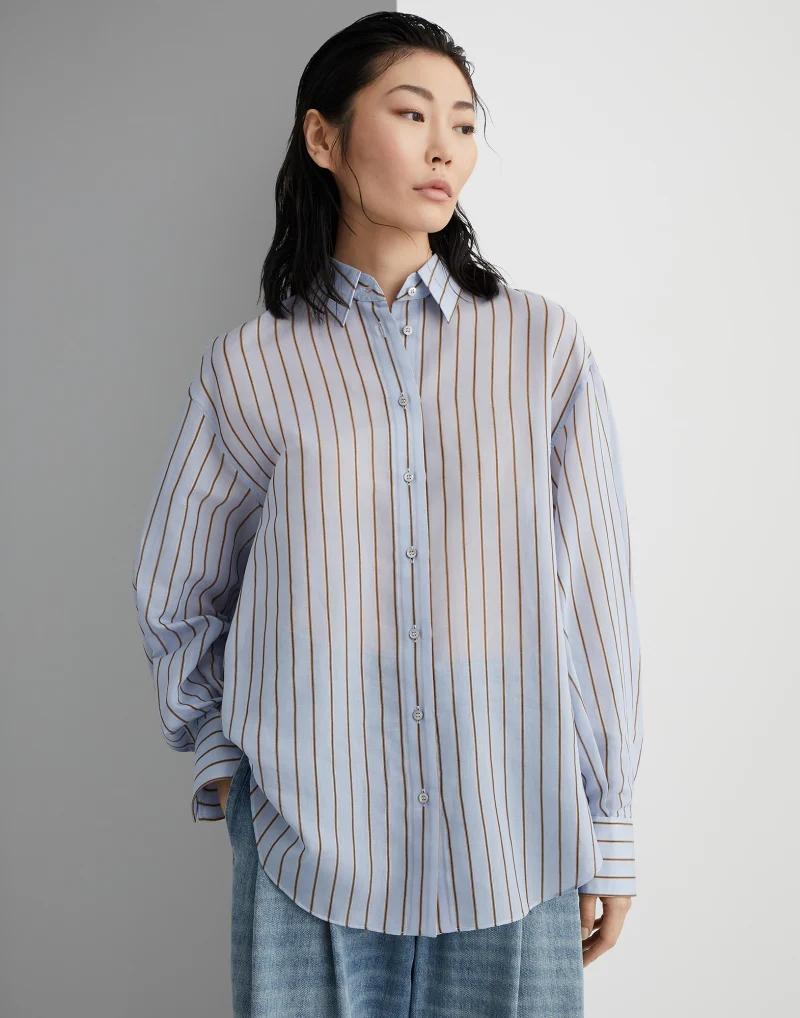 BRUNELLO CUCINELLI WOMEN'S SHIRT MH776MG256_C7000 NWT