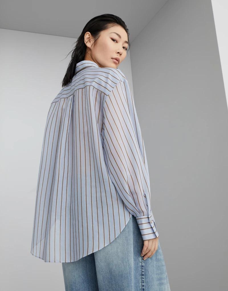 BRUNELLO CUCINELLI WOMEN'S SHIRT MH776MG256_C7000 NWT