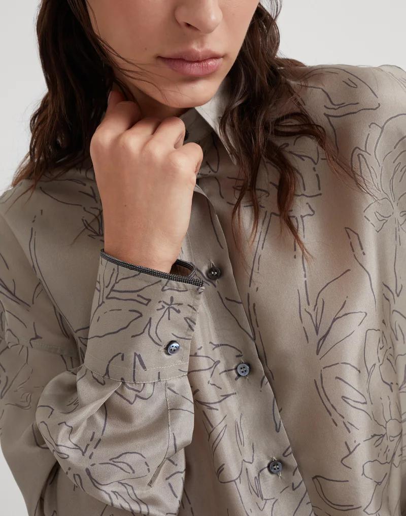 BRUNELLO CUCINELLI WOMEN'S SHIRT ML940MK996_C6011 NWT