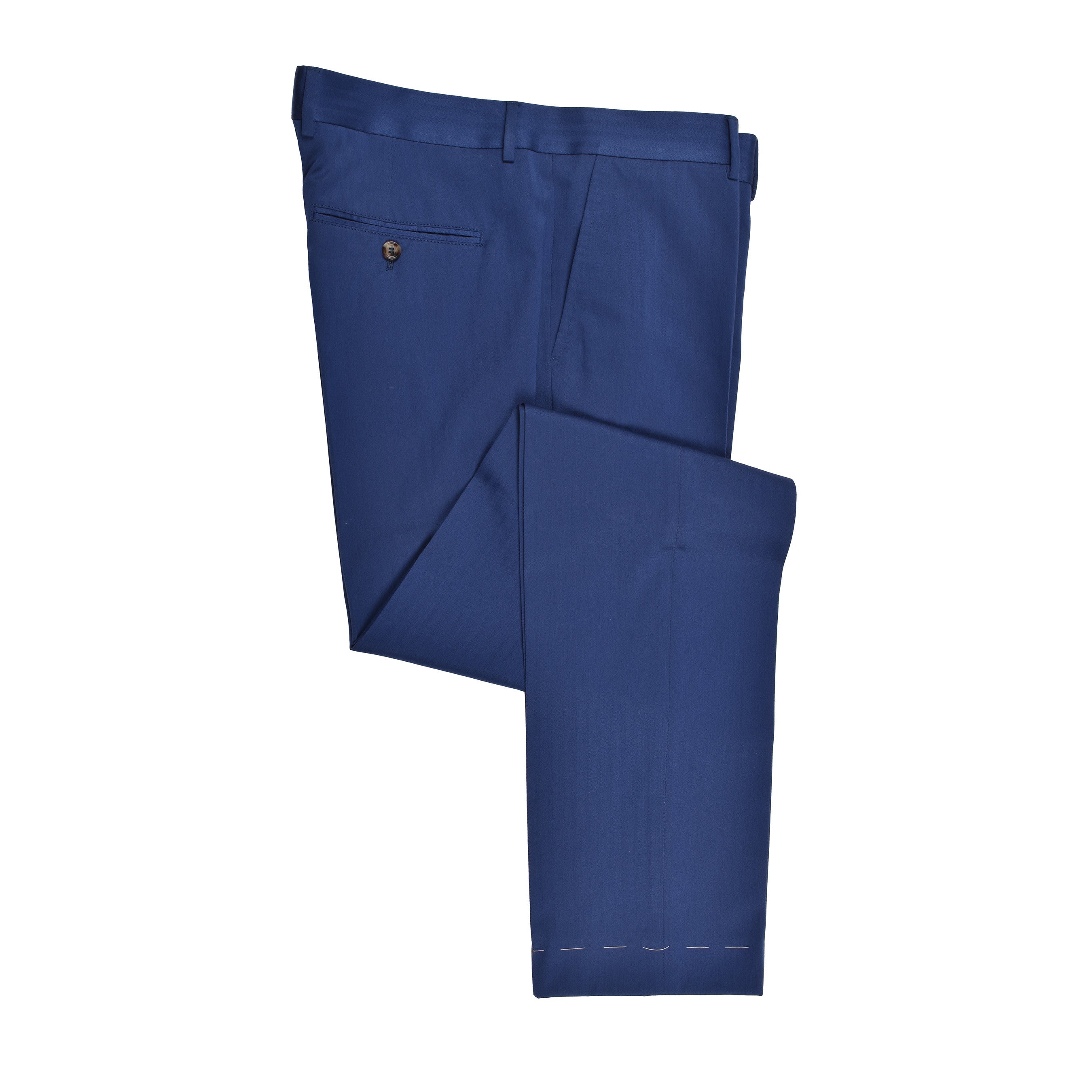 BRUNELLO CUCINELLI MEN'S CLASSIC 3 BUTTON TWO PIECE NAVY BLUE SUIT