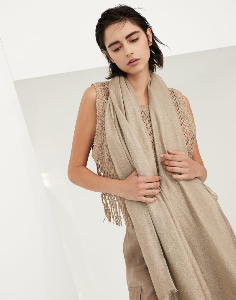 BRUNELLO CUCINELLI WOMEN'S SCARF MSCDAR097_C9447 NWT