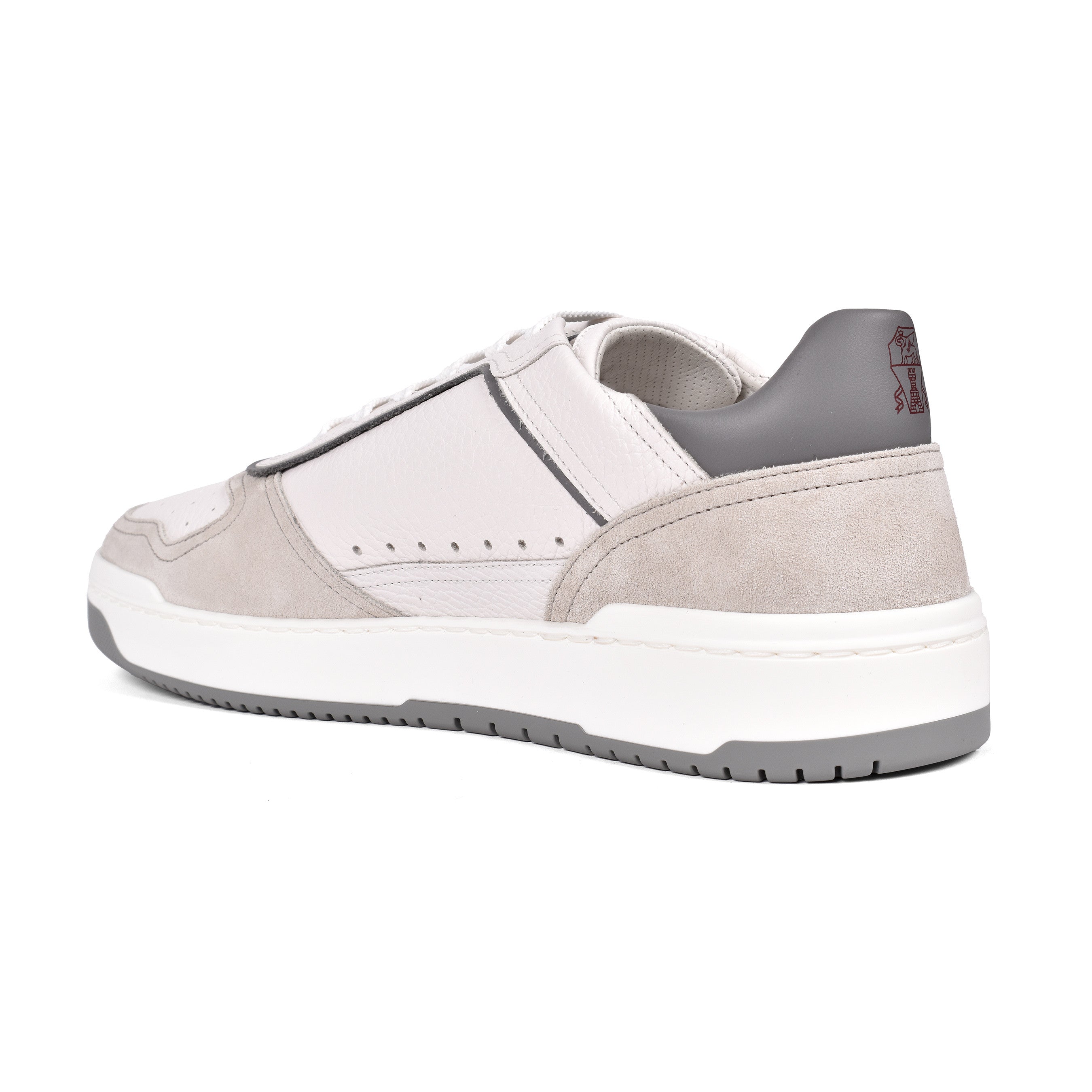 BRUNELLO CUCINELLI MEN'S 100% LEATHER TWO TONE FASHION RUNNER SNEAKER SHOE NEW