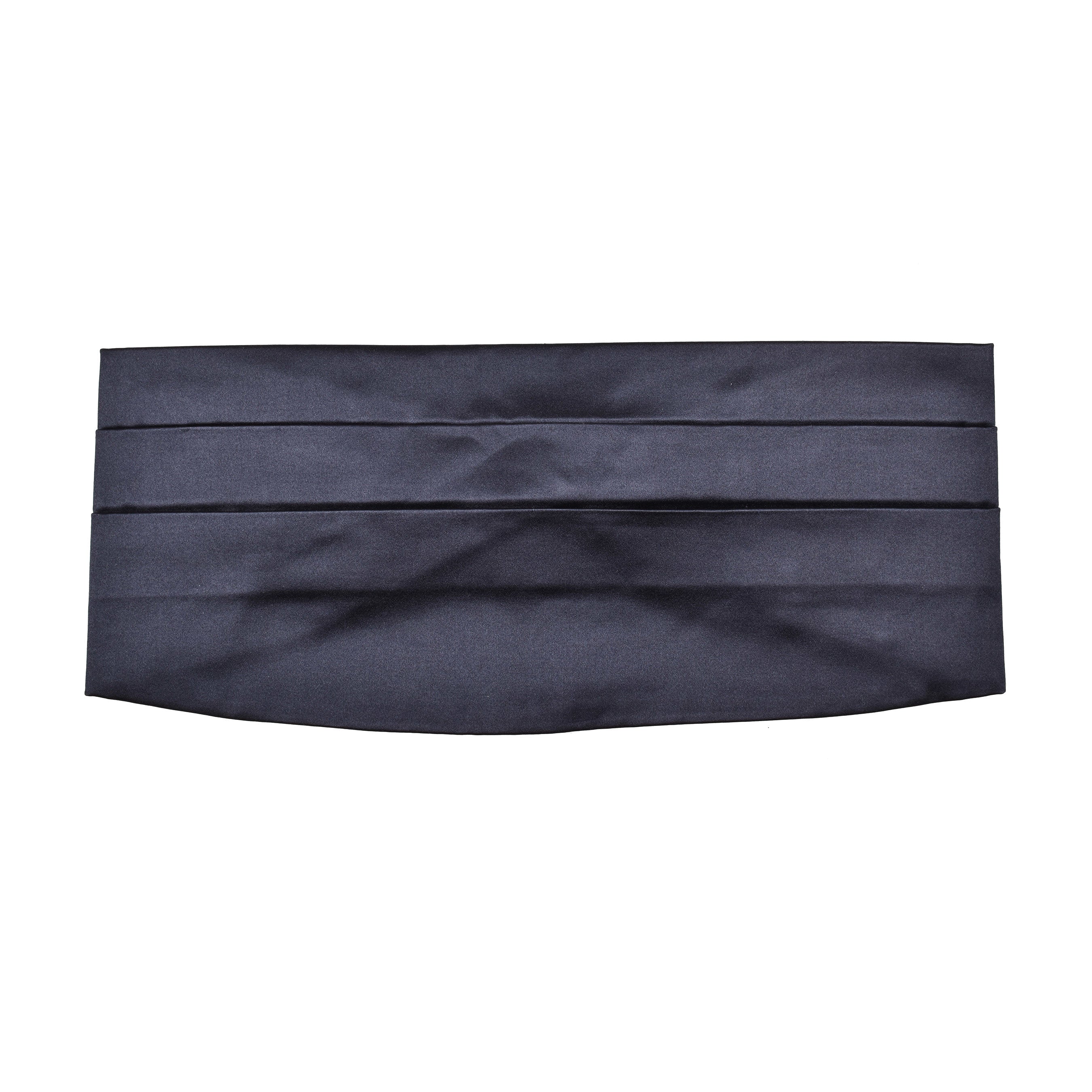 BRUNELLO CUCINELLI MEN'S NAVY SILK BLEND CUMMERBUND