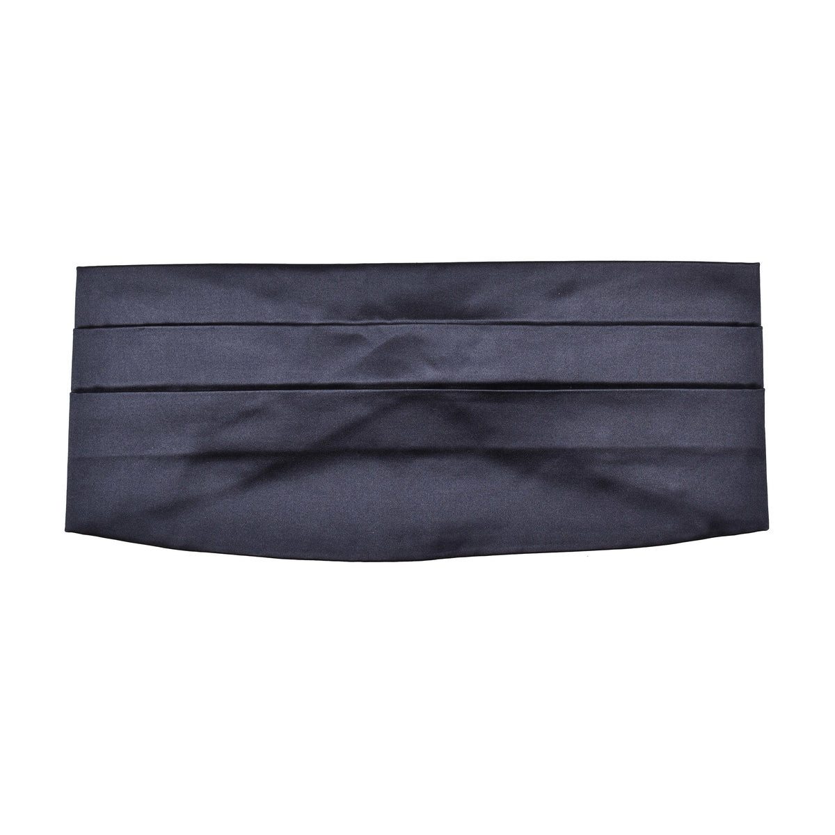 BRUNELLO CUCINELLI MEN'S NAVY SILK CUMMERBUND ACCESSORY