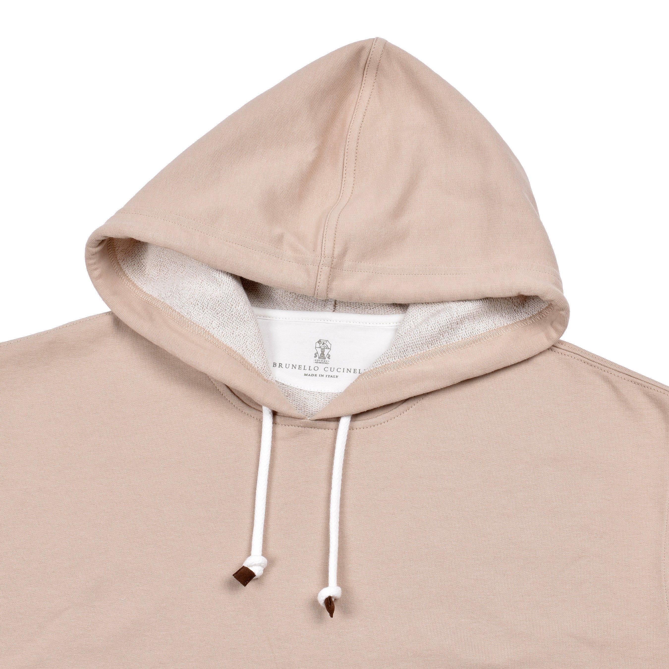 BRUNELLO CUCINELLI MEN'S COTTON ATHELTIC STYLE FASHION HODDIE GYM TOP/PULLOVER
