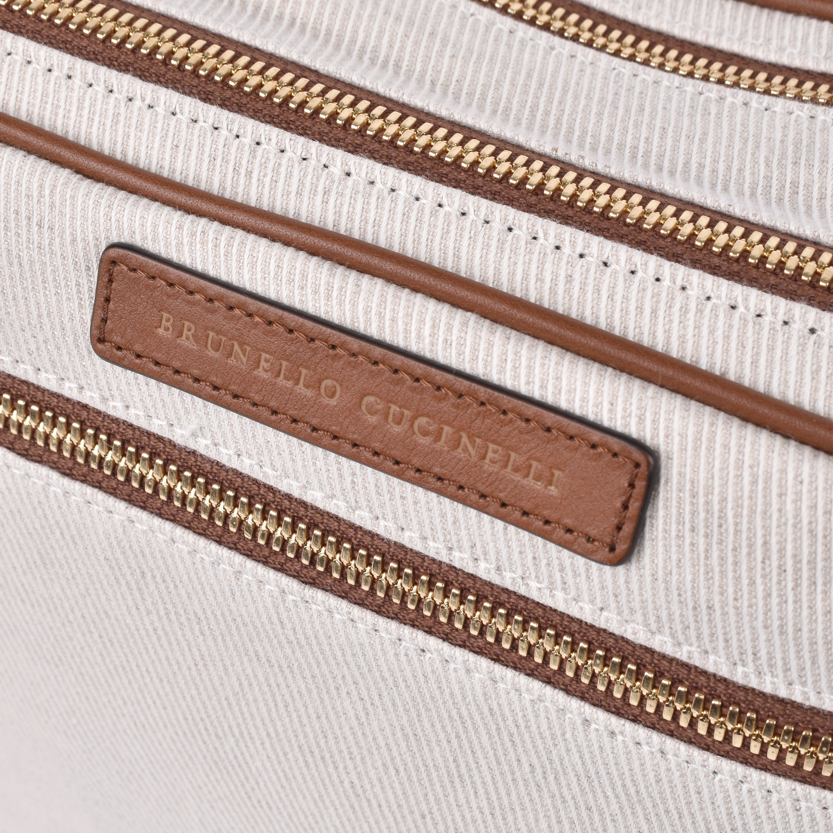 BRUNELLO CUCINELLI MEN'S TWO TONE PERSONAL CARE/ TRAVEL CASE NEW