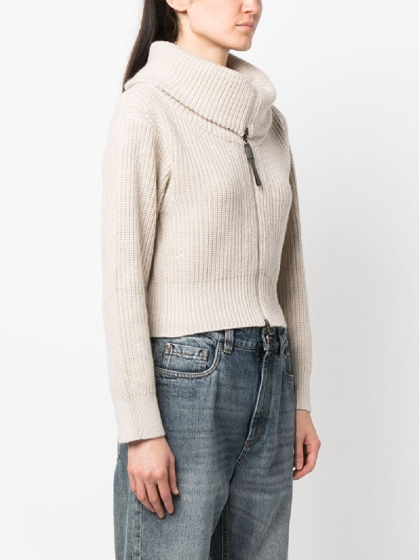 BRUNELLO CUCINELLI WOMEN'S SWEATER M71542126_CN058 NWT