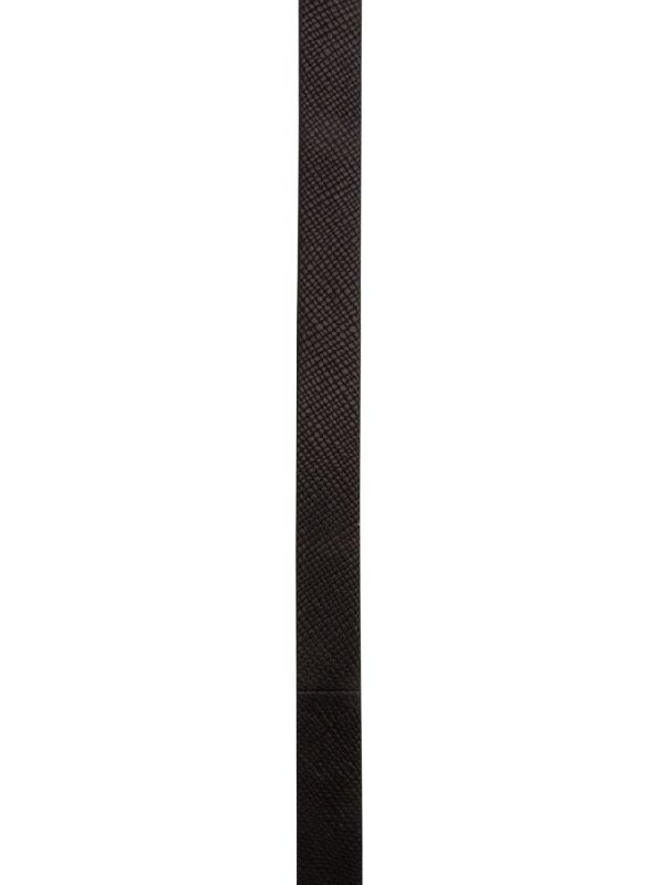 BRUNELLO CUCINELLI WOMEN'S BLACK LEATHER TEXTURED BELT