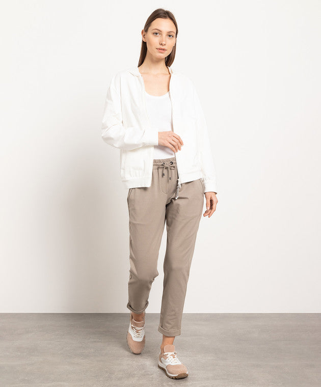 BRUNELLO CUCINELLI WOMEN'S GYMTOP MH827SA306_C8913 NWT