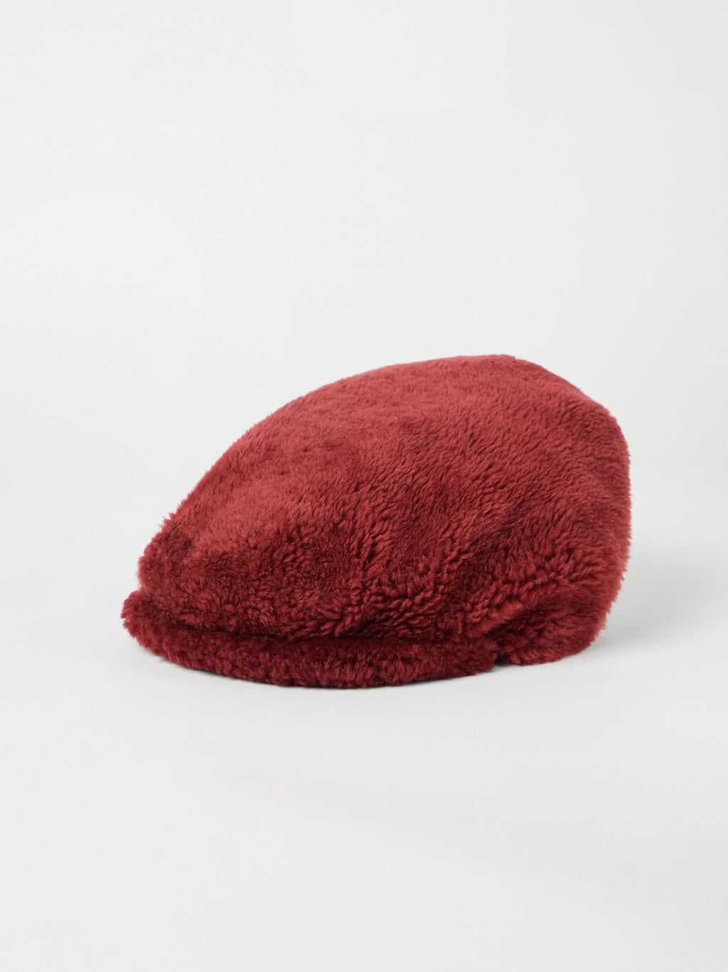 BRUNELLO CUCINELLI WOMEN'S RUBY FAUX FUR BERET HAT