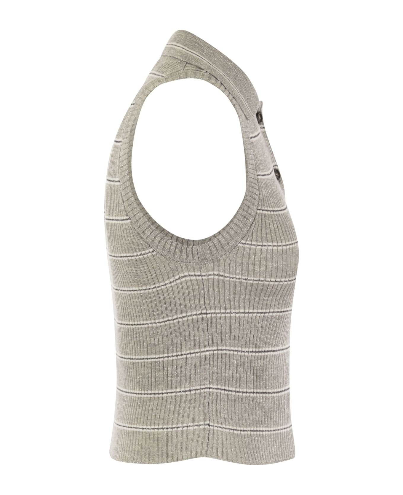 BRUNELLO CUCINELLI WOMEN'S SWEATER M8Q117305_CJH41 NWT