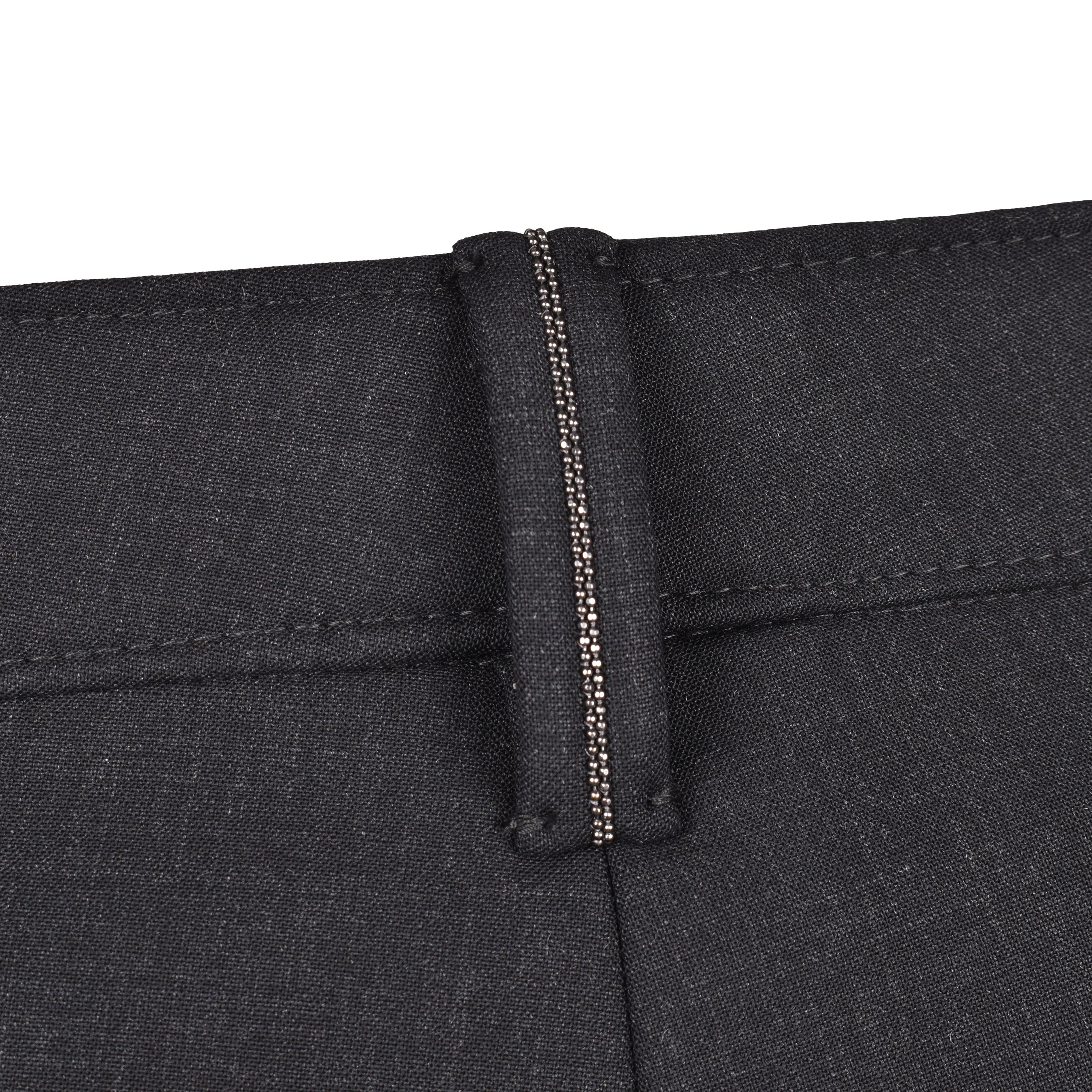 BRUNELLO CUCINELLI WOMEN'S GUNPOWDER VIRGIN WOOL TAILORED TROUSERS