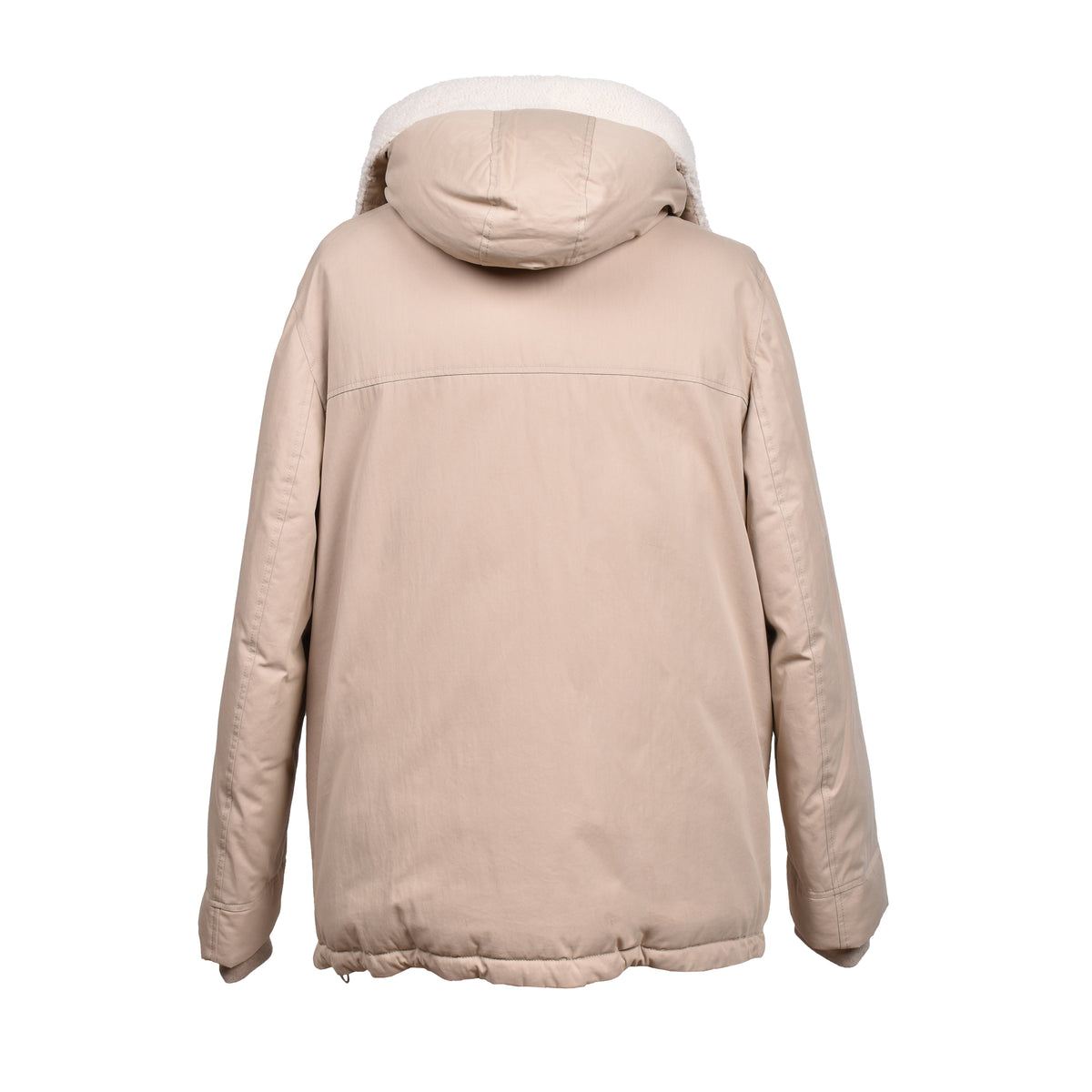BRUNELLO CUCINELLI MEN'S SAND QUILTED PARKA JACKET
