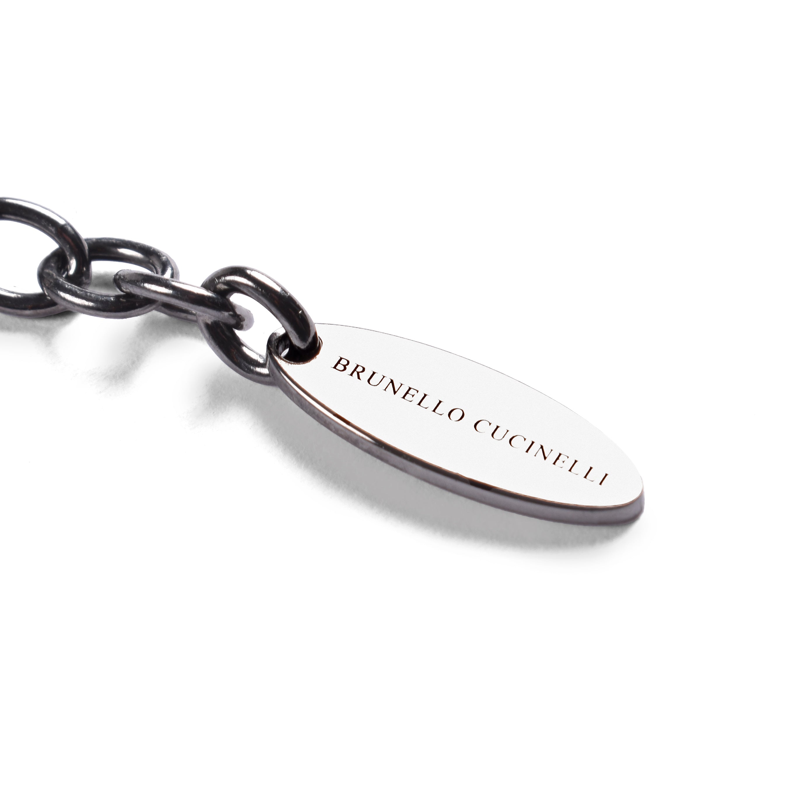 BRUNELLO CUCINELLI WOMEN'S BLACK SILVER BEAD BRACELET