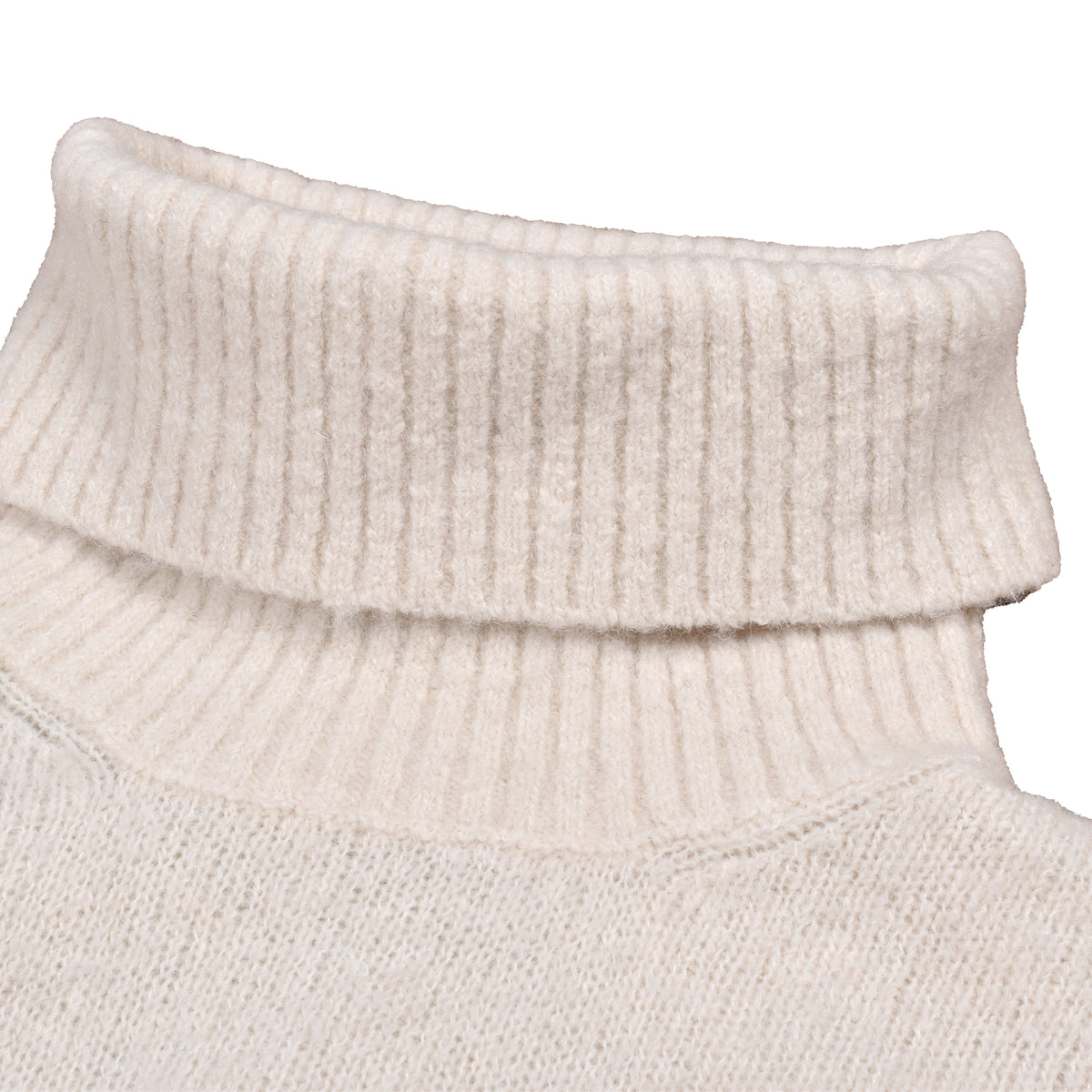 BRUNELLO CUCINELLI MEN'S OFF WHITE WOOL SWEATER