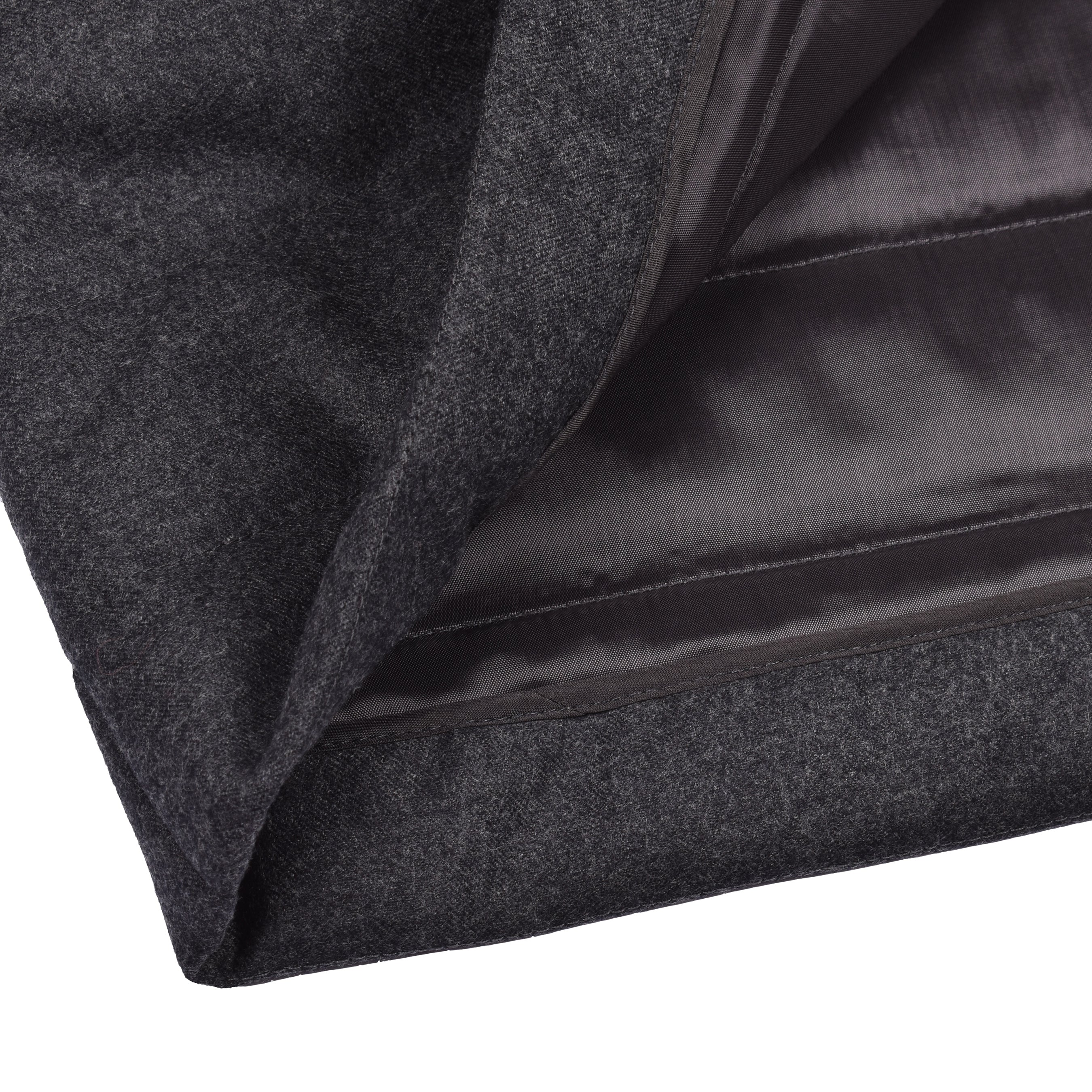 BRUNELLO CUCINELLI WOMEN'S DARK GREY CASHMERE QUILTED MINI SKIRT