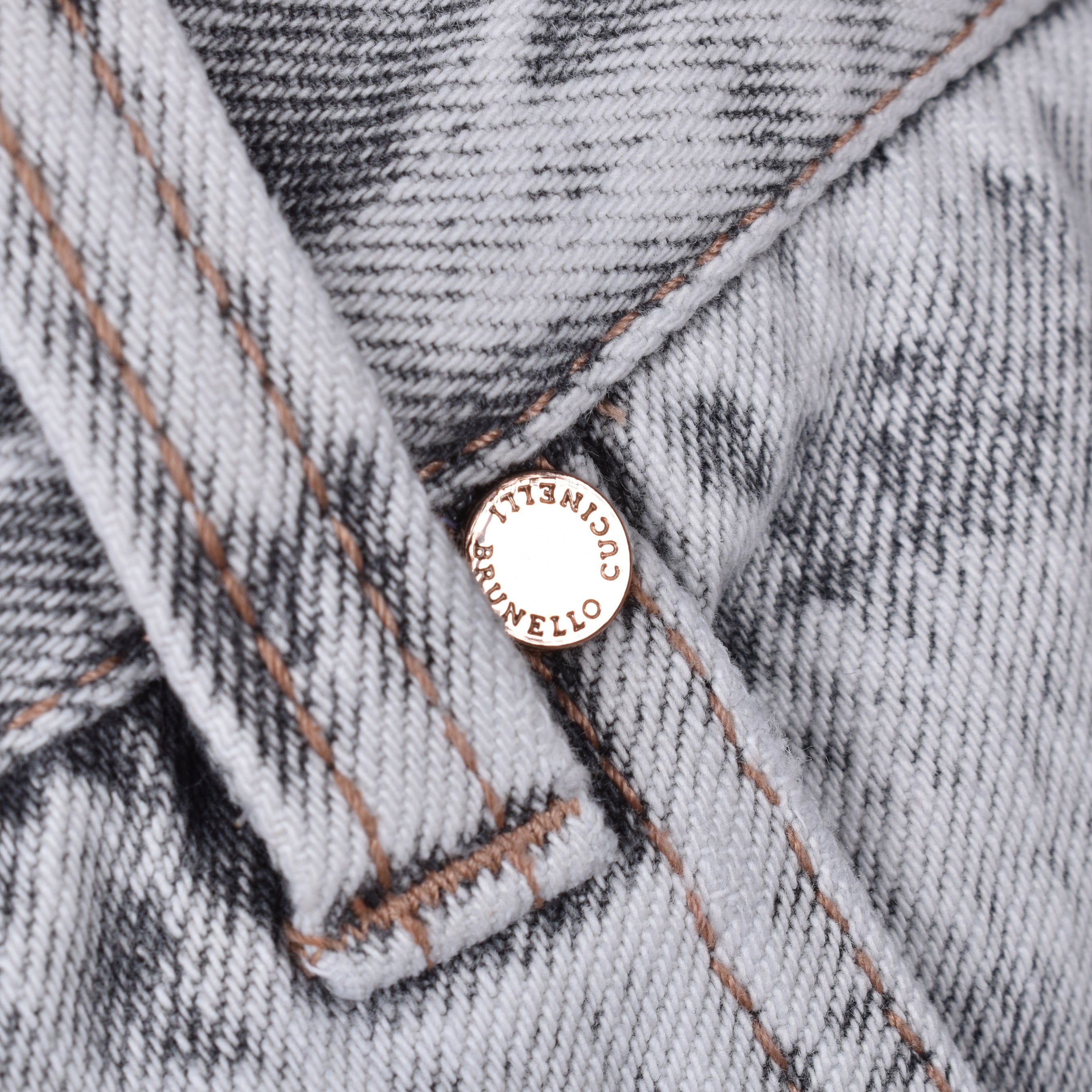 BRUNELLO CUCINELLI WOMEN'S STONE DENIM RETRO FIT JEANS