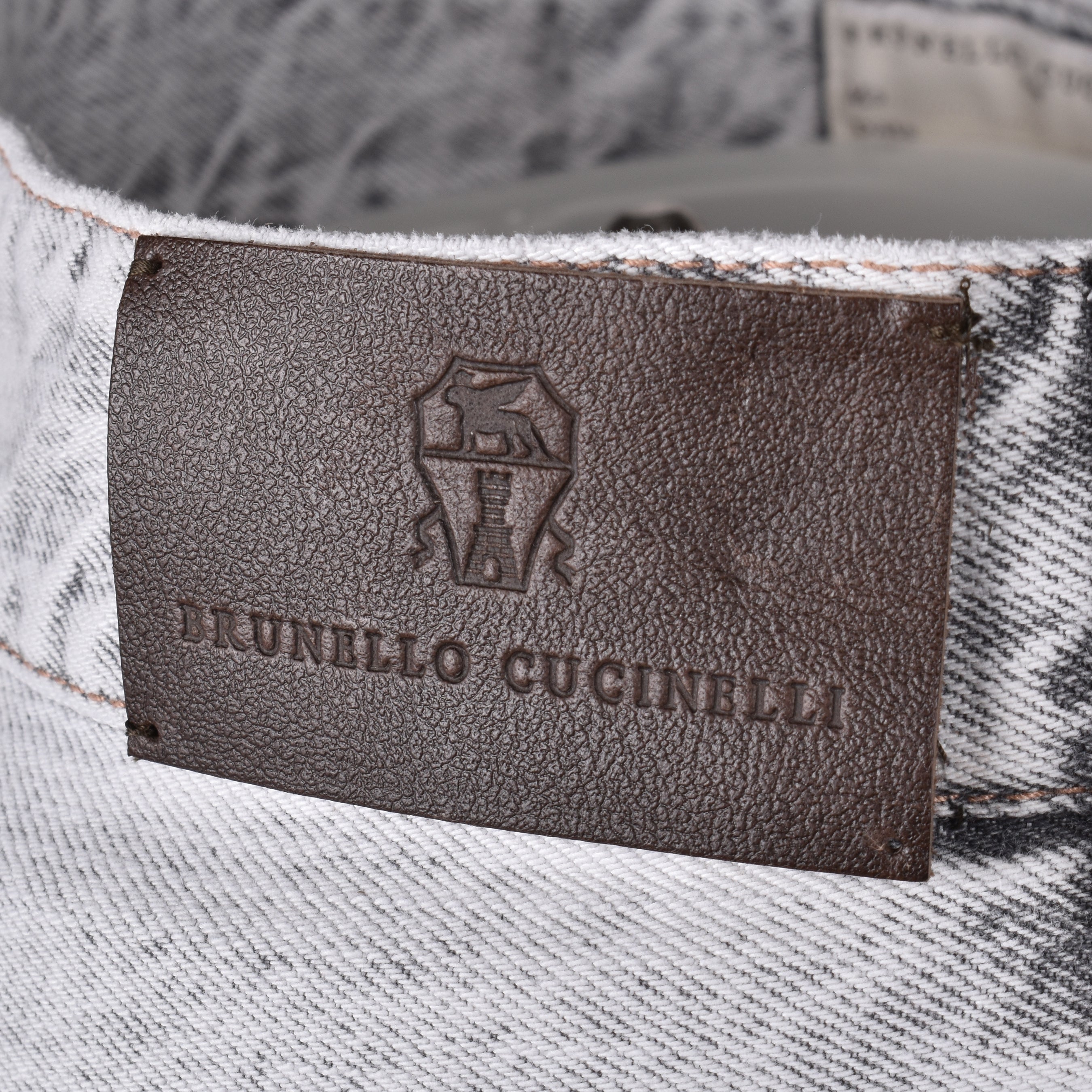 BRUNELLO CUCINELLI WOMEN'S STONE DENIM RETRO FIT JEANS