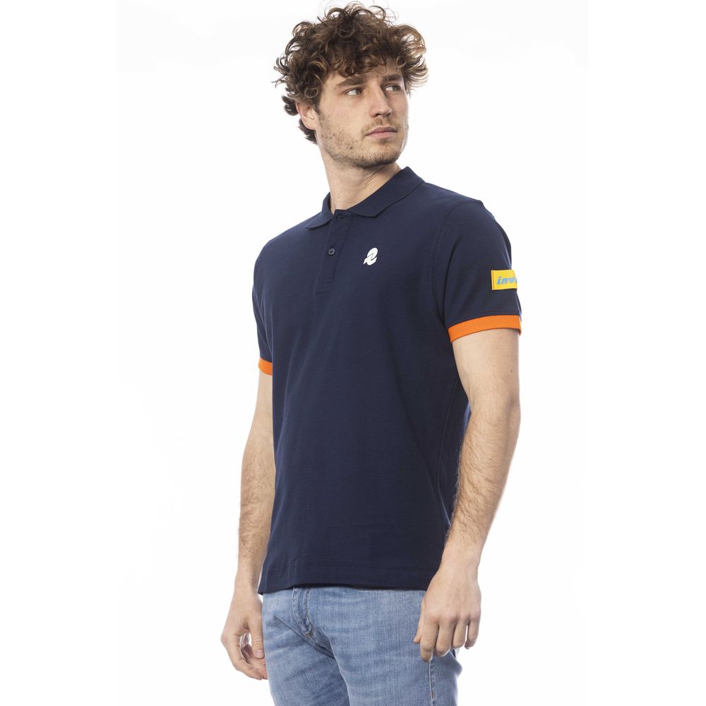 Invicta Blue Cotton Men's Polo Shirt