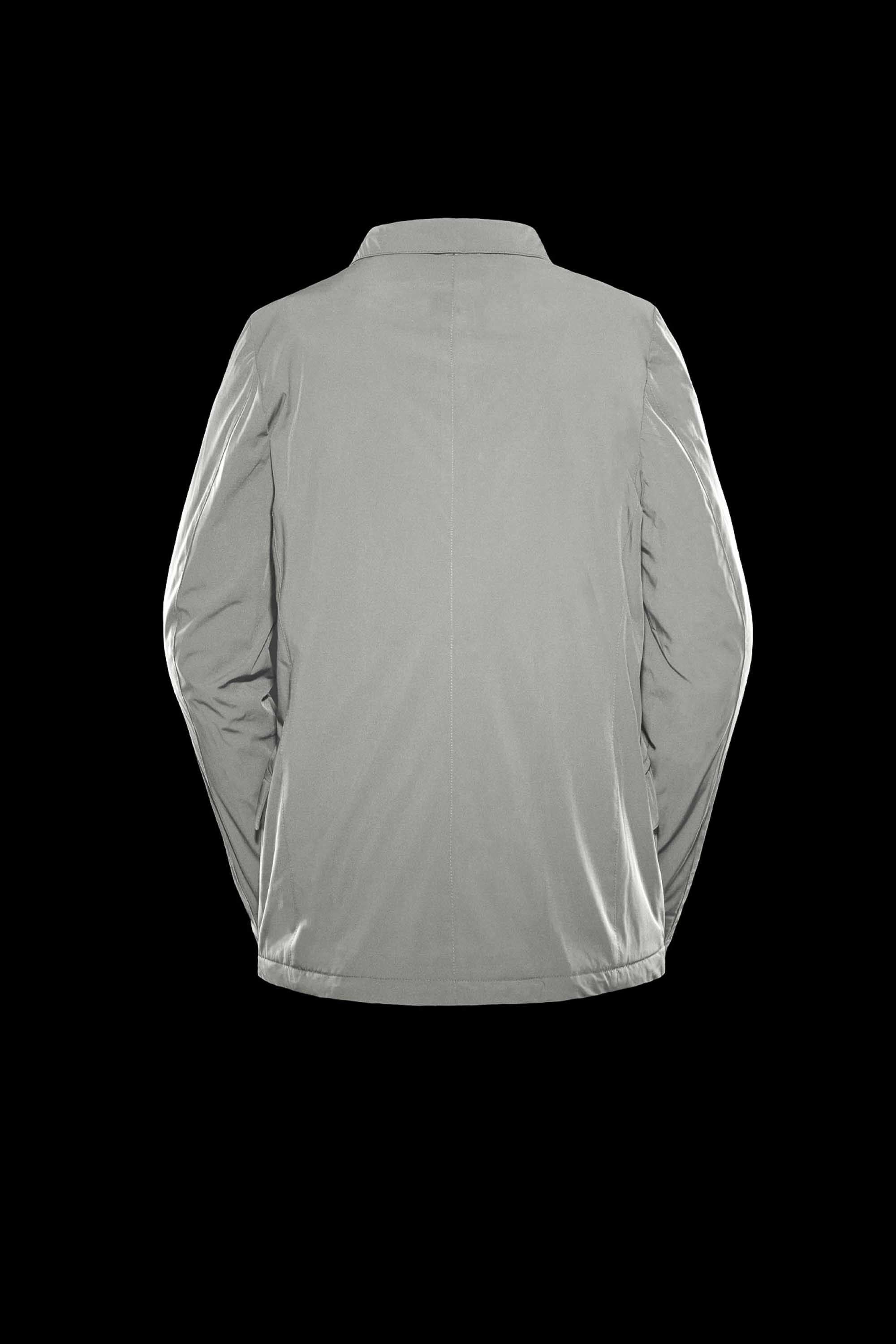 MOORER MEN'S ICE GREY TAILORED JACKET WITH LINING