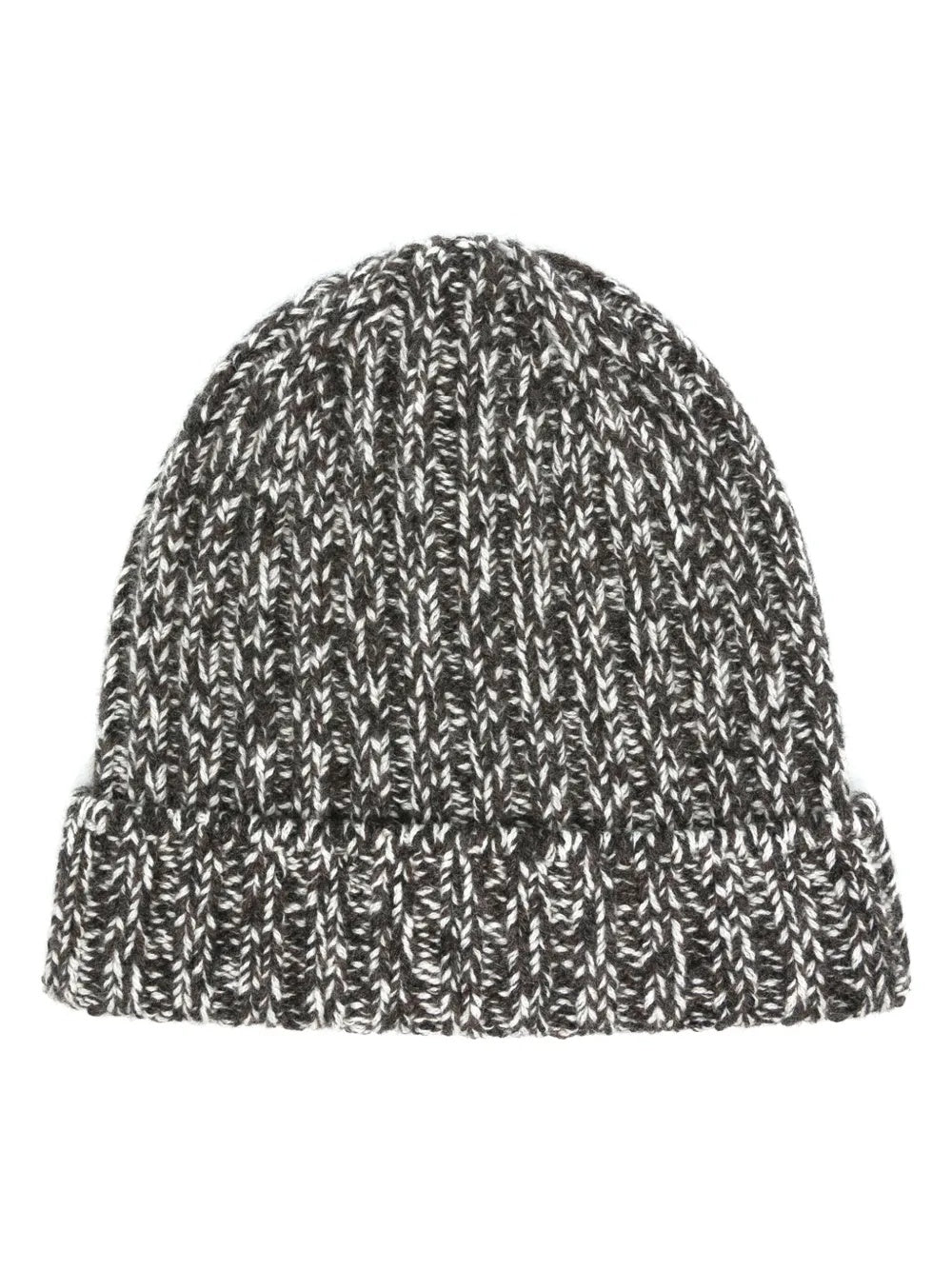 BRUNELLO CUCINELLI MEN'S TWO-TONE CASHMERE KNIT BEANIE