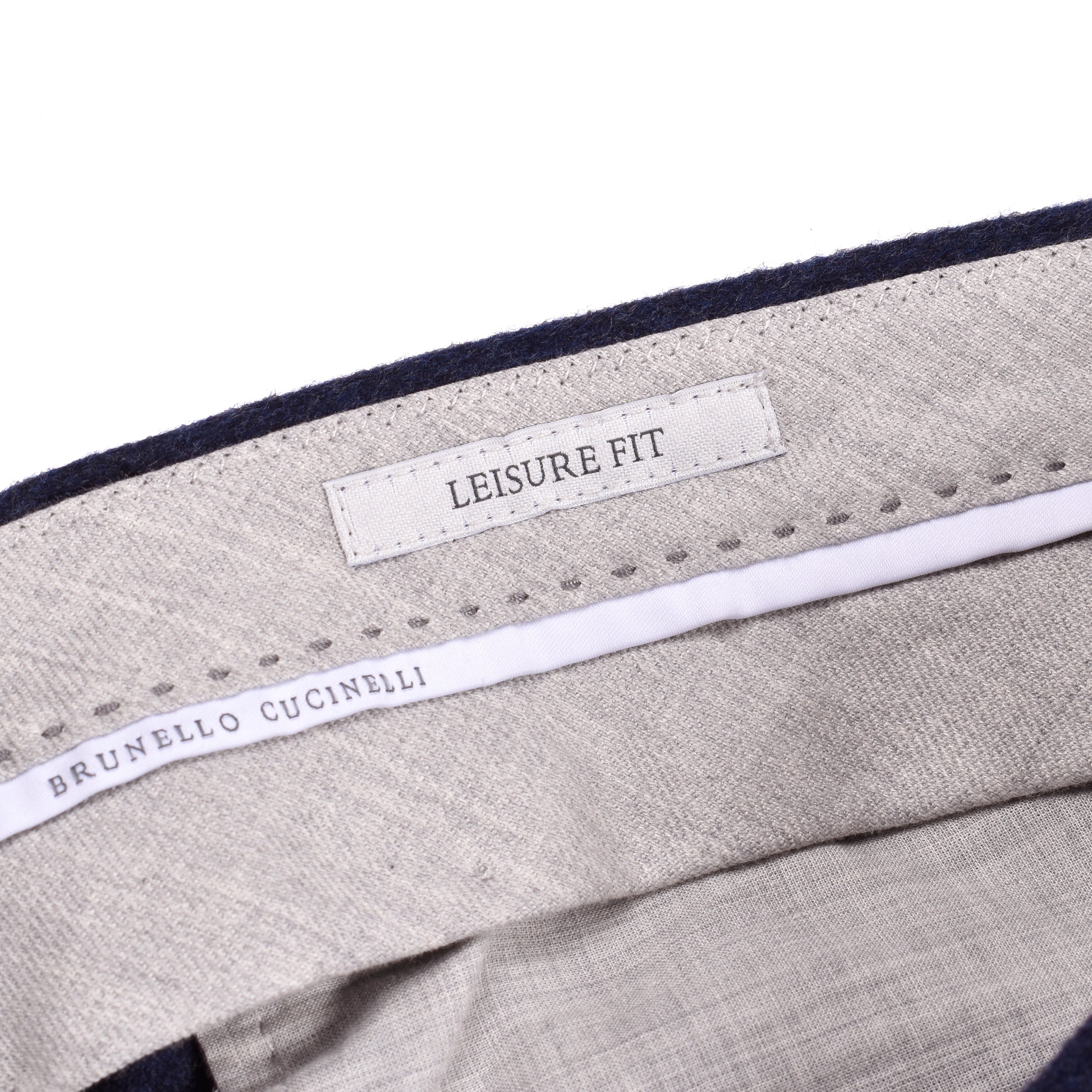 BRUNELLO CUCINELLI MEN'S NAVY CASHMERE LEISURE SUIT