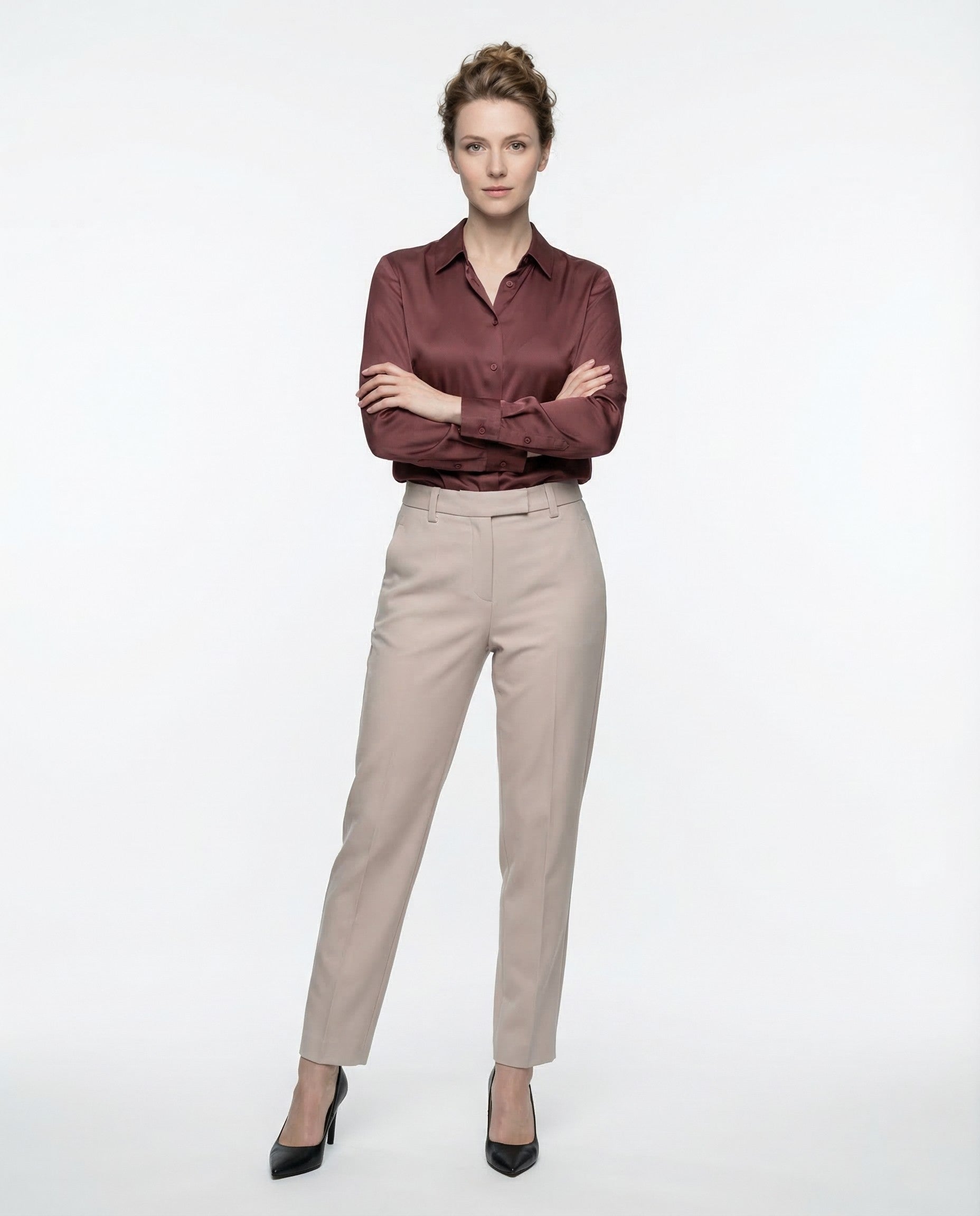 BRUNELLO CUCINELLI WOMEN'S PANTS MA126P870Z_C9643 NWT