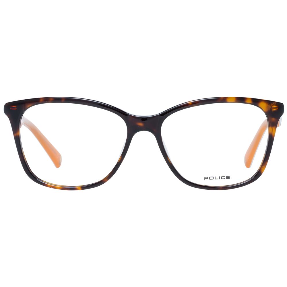 Police Brown Plastic Glasses (Frames)