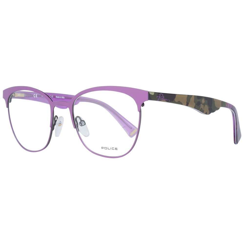Police Purple Plastic Glasses (Frames)